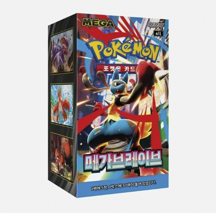 Pokémon - Mega Brave Display - Koreanisch 30 Booster
