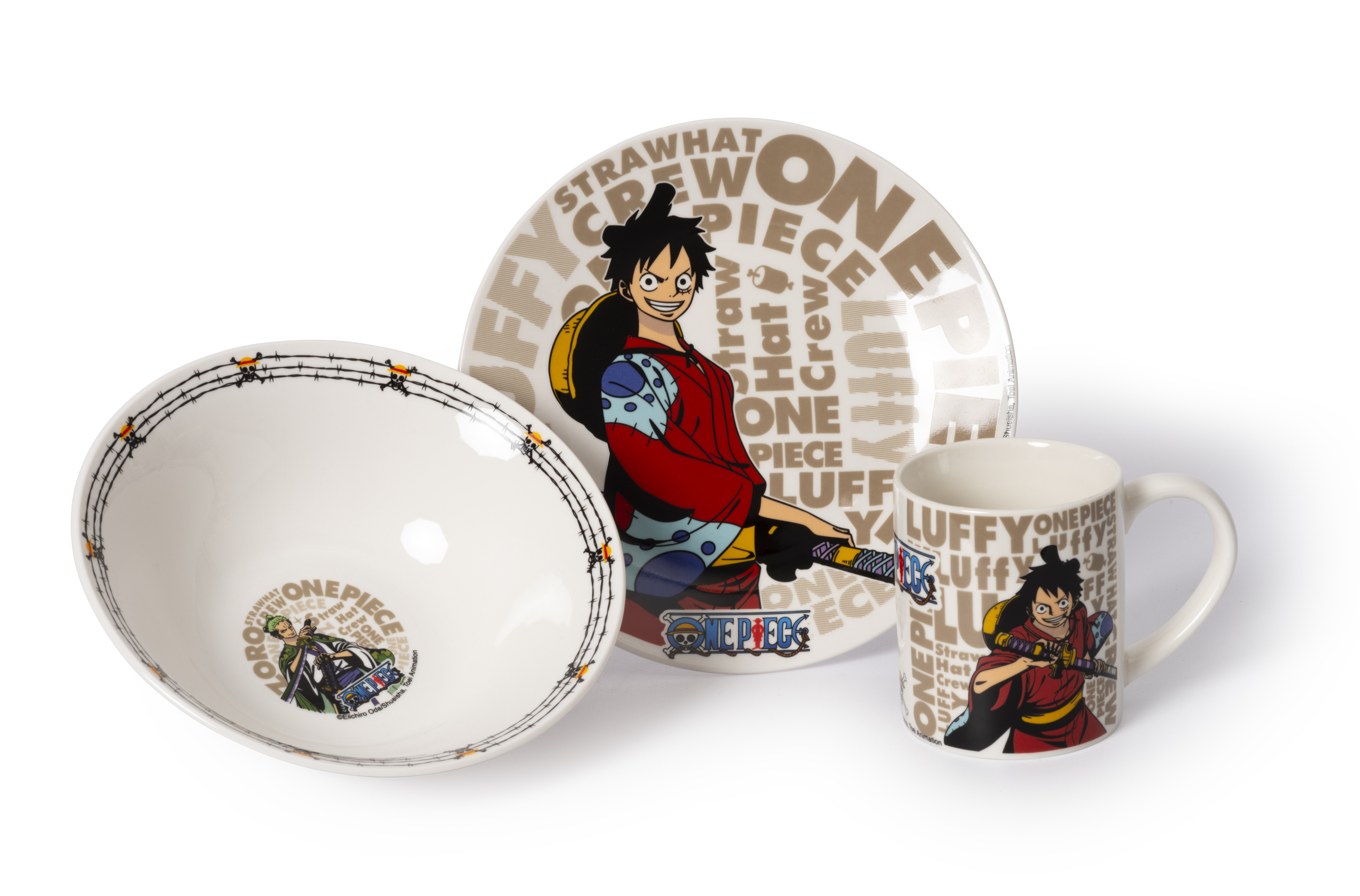 One Piece - Frühstücksset