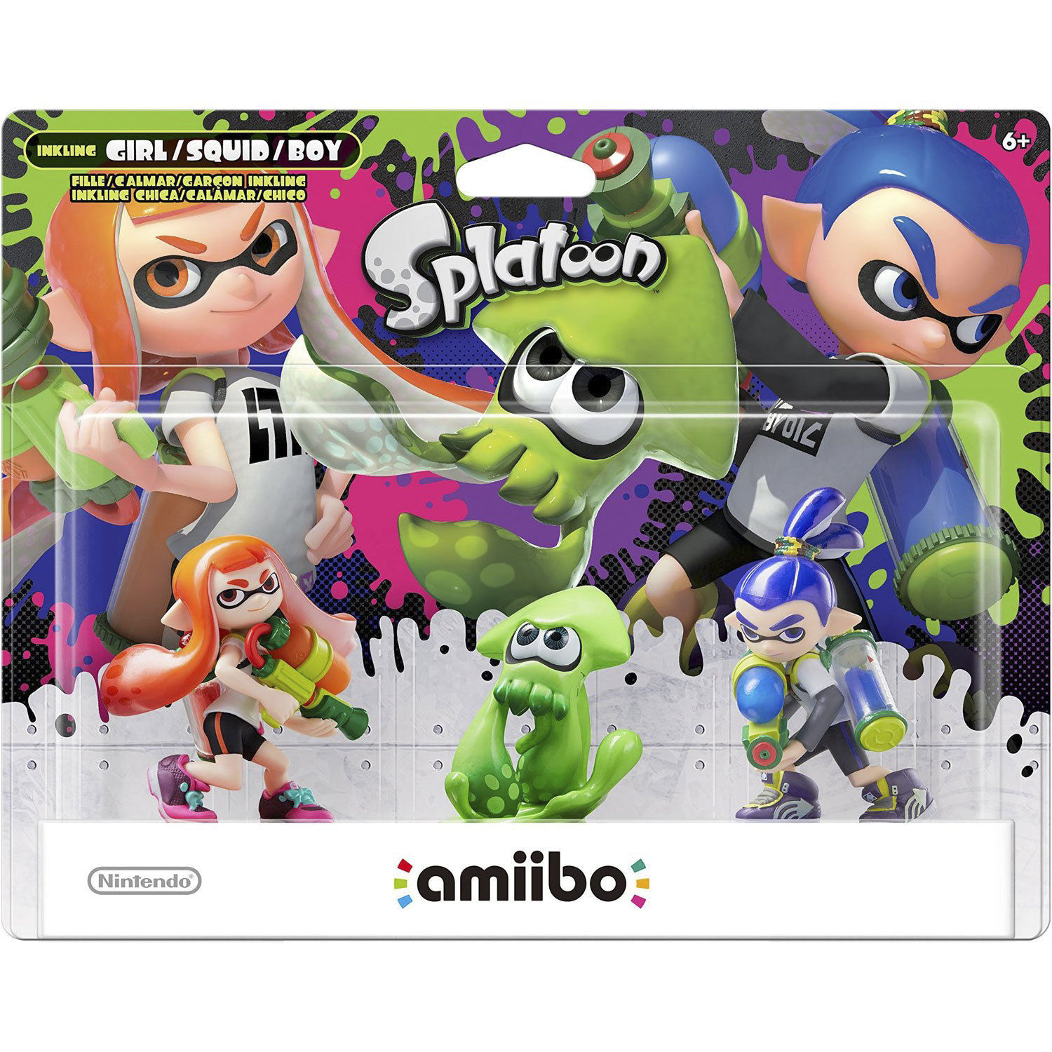 amiibo Splatoon 3er Pack