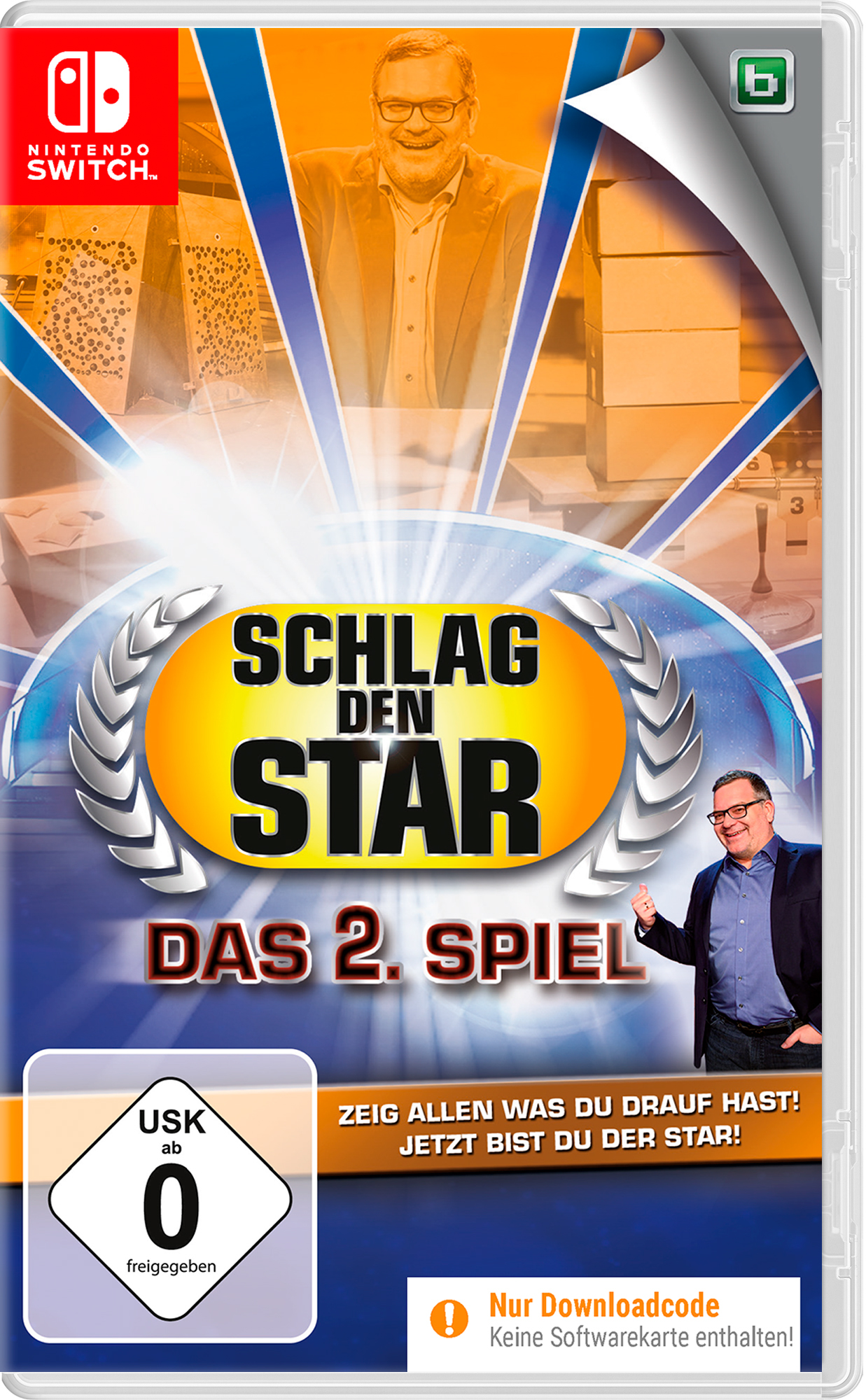 Schlag den Star Das 2. Spiel (Code in the Box)