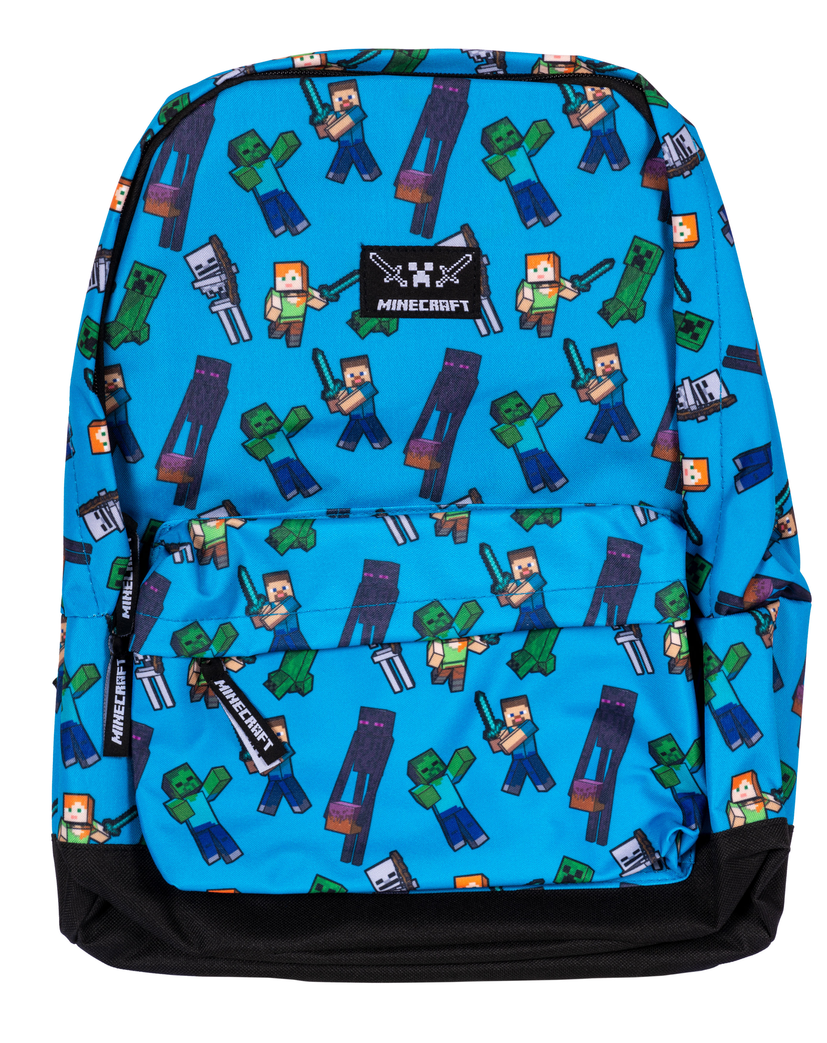 Minecraft - Rucksack - schwarz/blau