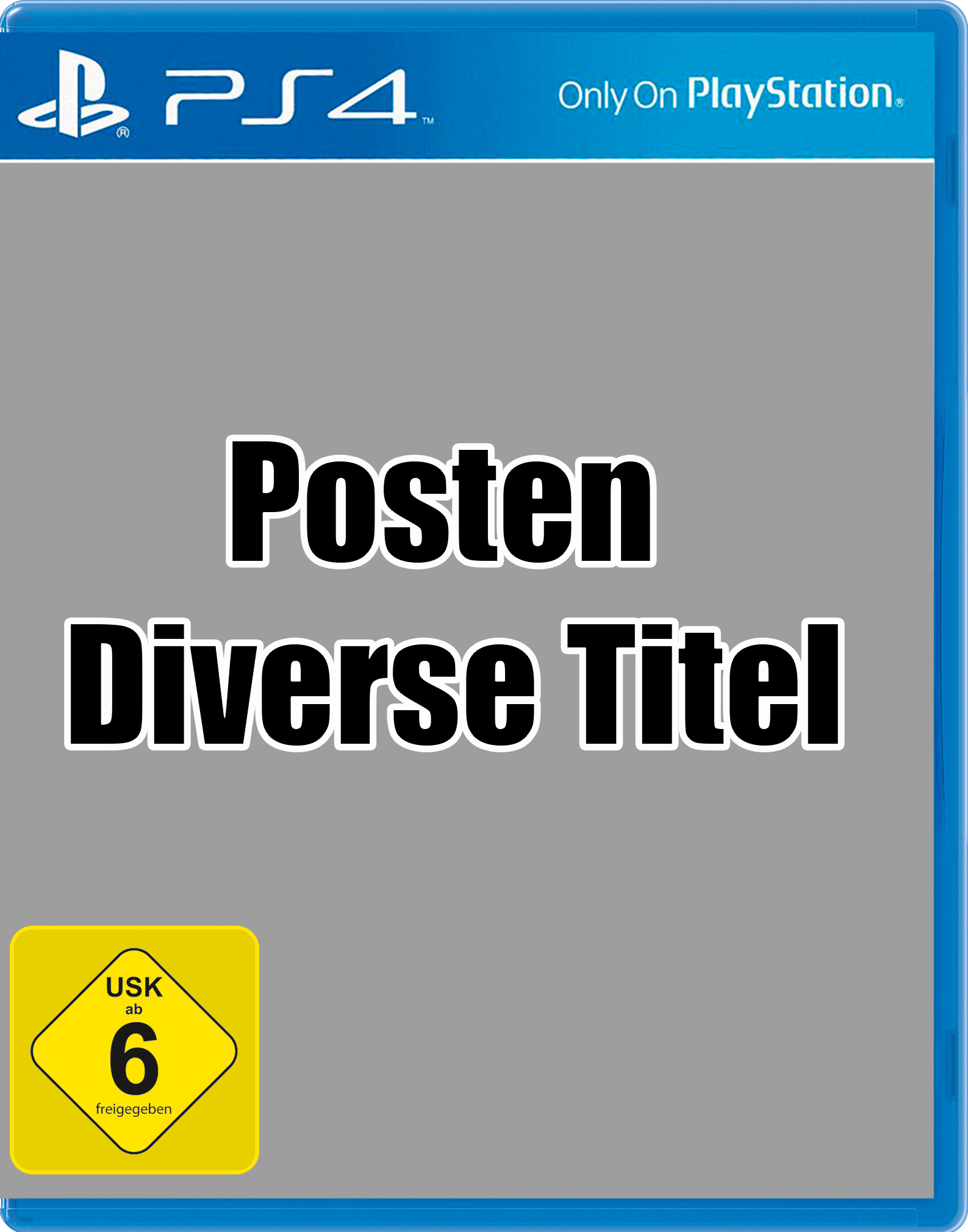 Posten PlayStation 4 - USK 6