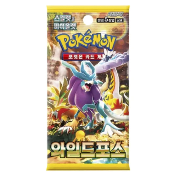 Pokémon - Wild Force Display - Koreanisch 30 Booster