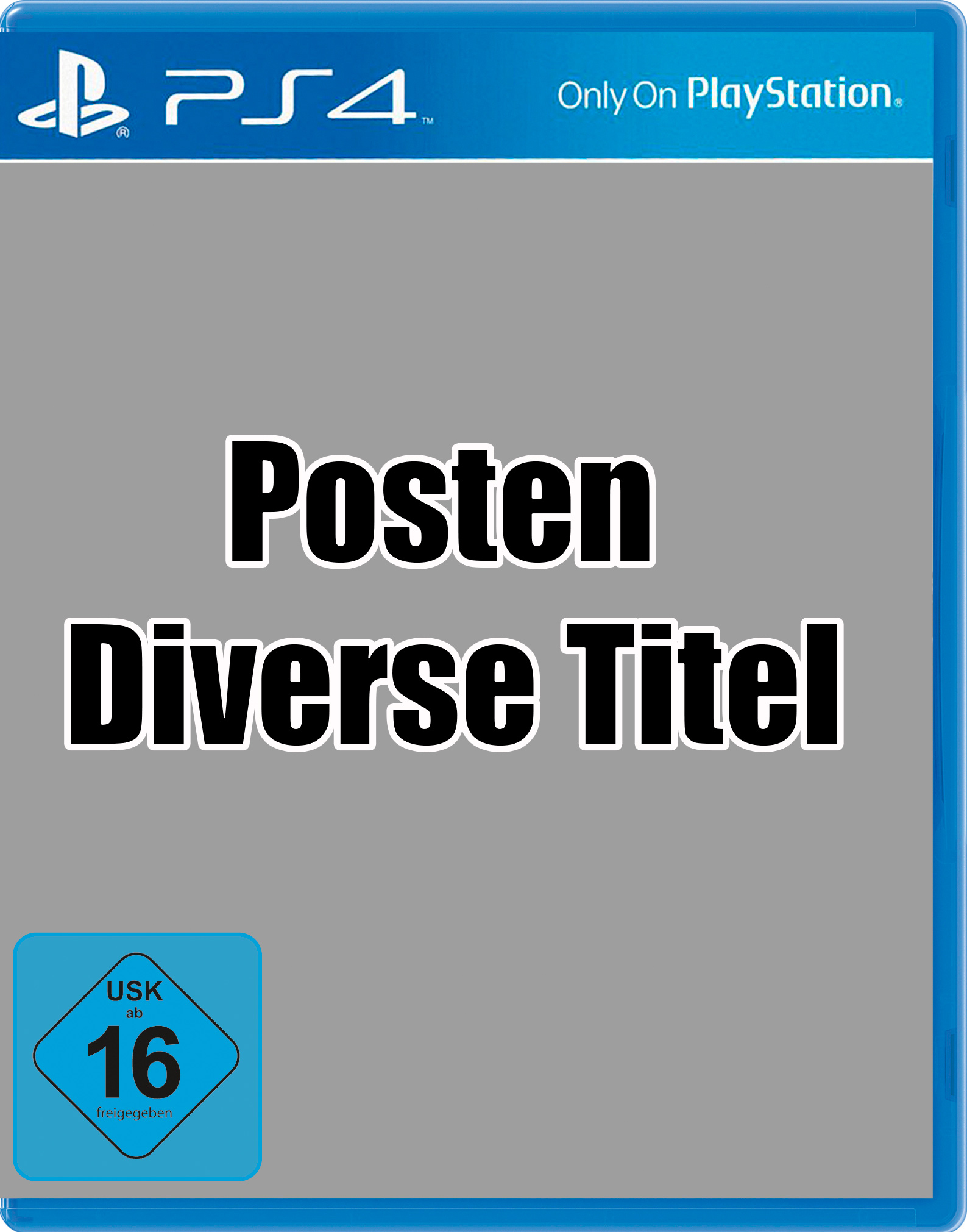 Posten PlayStation 4 - USK 16