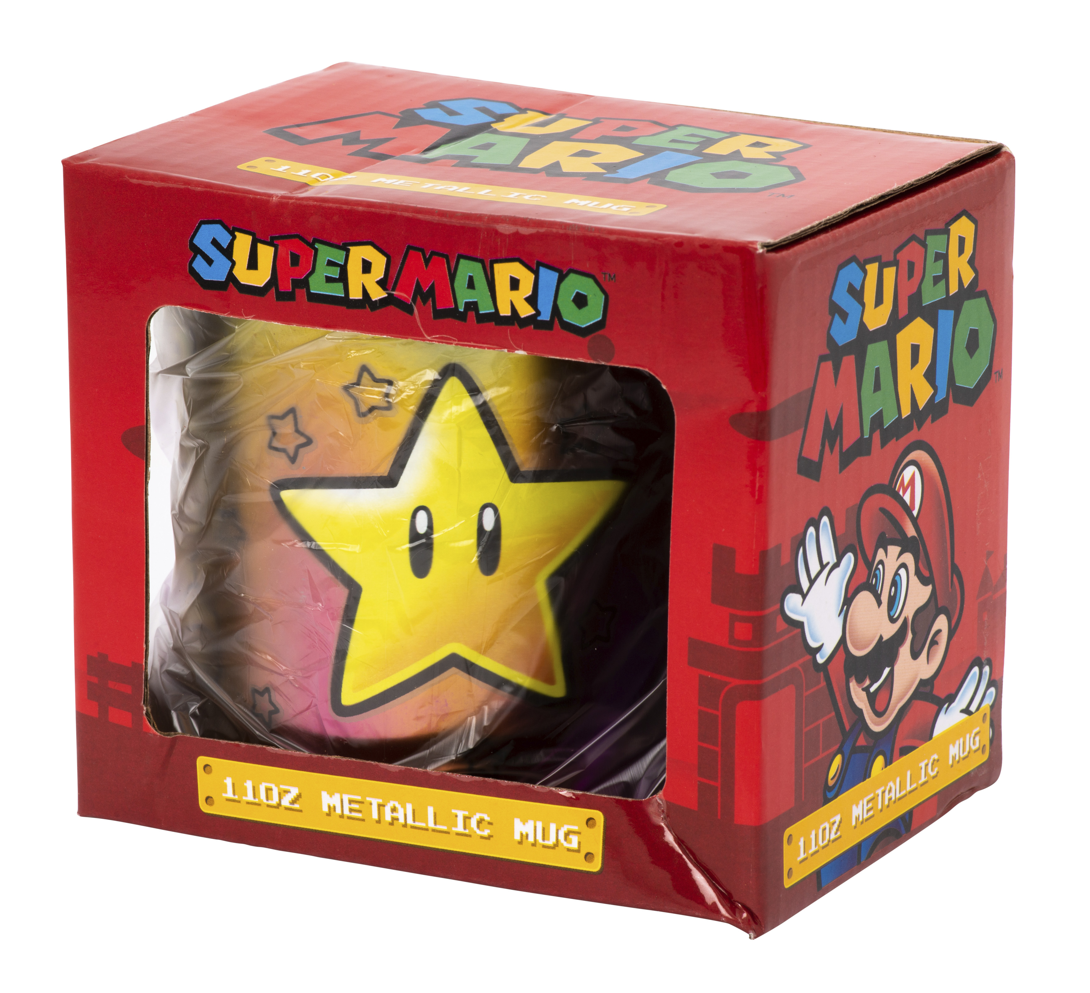 Metallic Tasse - Super Mario - Star Power