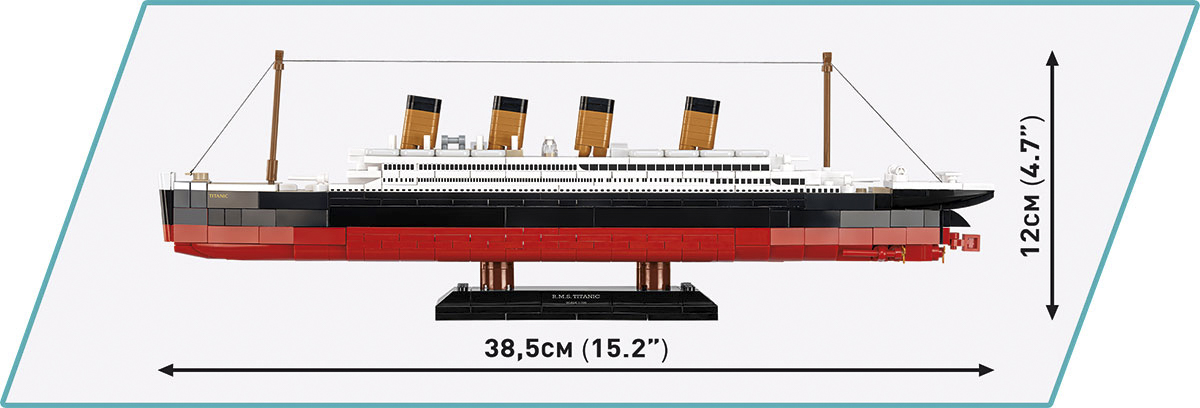 Cobi Historical Collection - R.M.S. Titanic 1 Cobi Historical Collection - R.M.S. Titanic 1