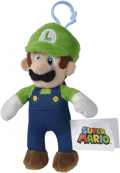 Super Mario - Luigi - Plüsch Schlüsselanhänger 15 cm Super Mario - Luigi - Plüsch Schlüsselanhänger 15 cm