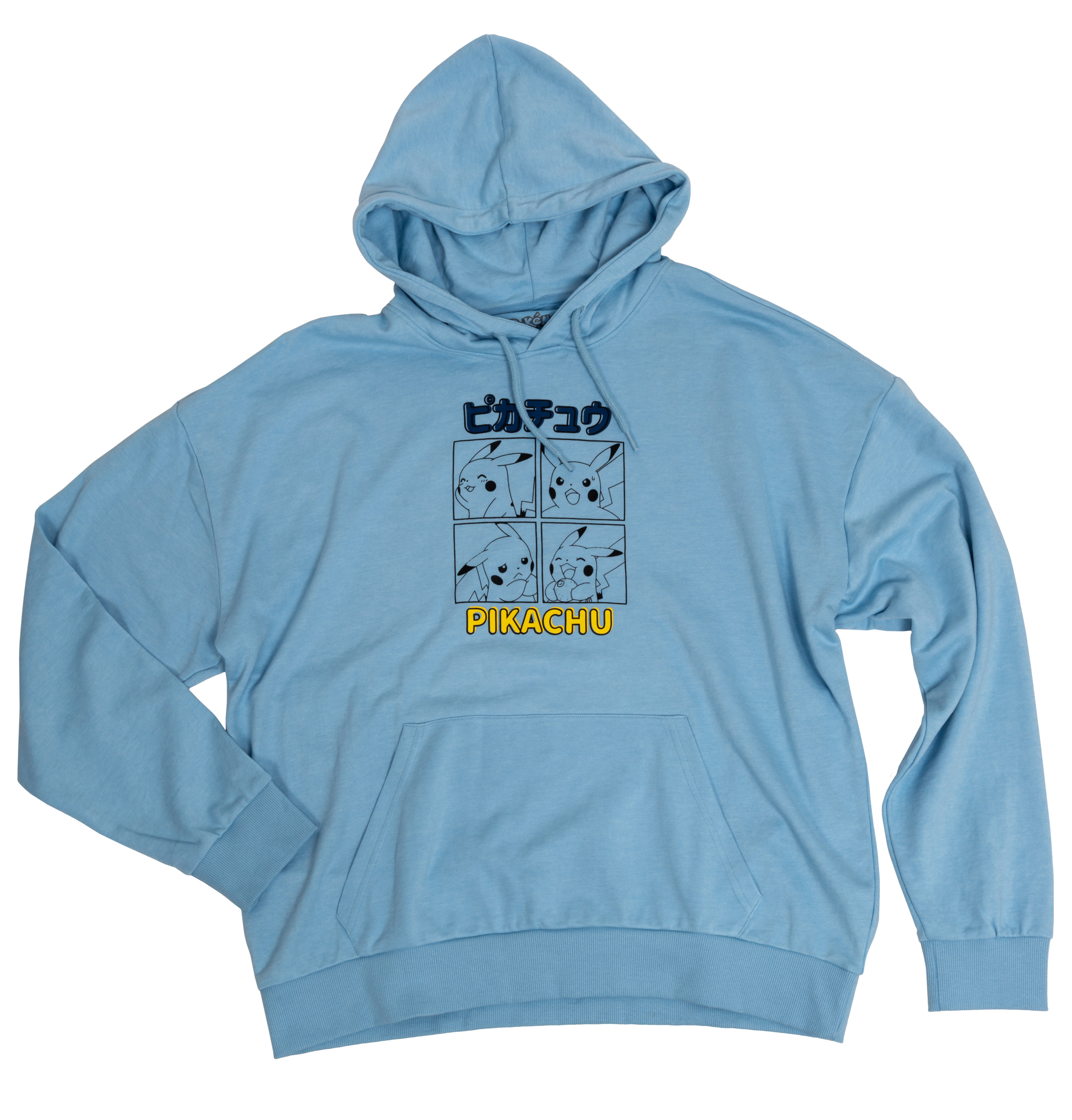 Pokémon - Hoodie - Pikachu hellblau - S