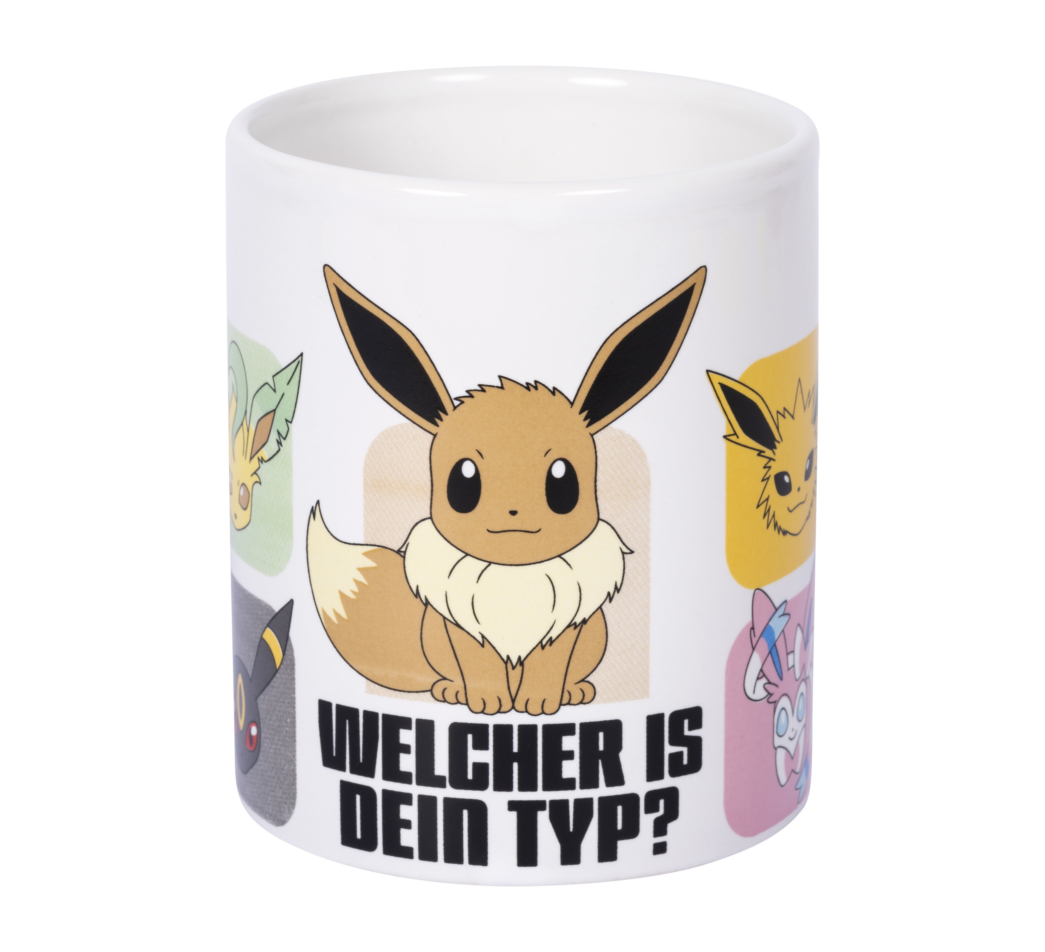 Tasse - Pokémon - Evoli - Was ist dein Typ