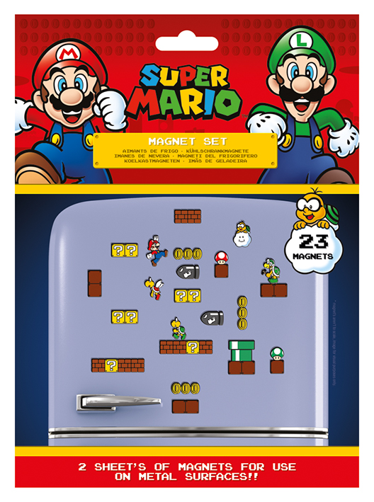 Super Mario Magnet Set