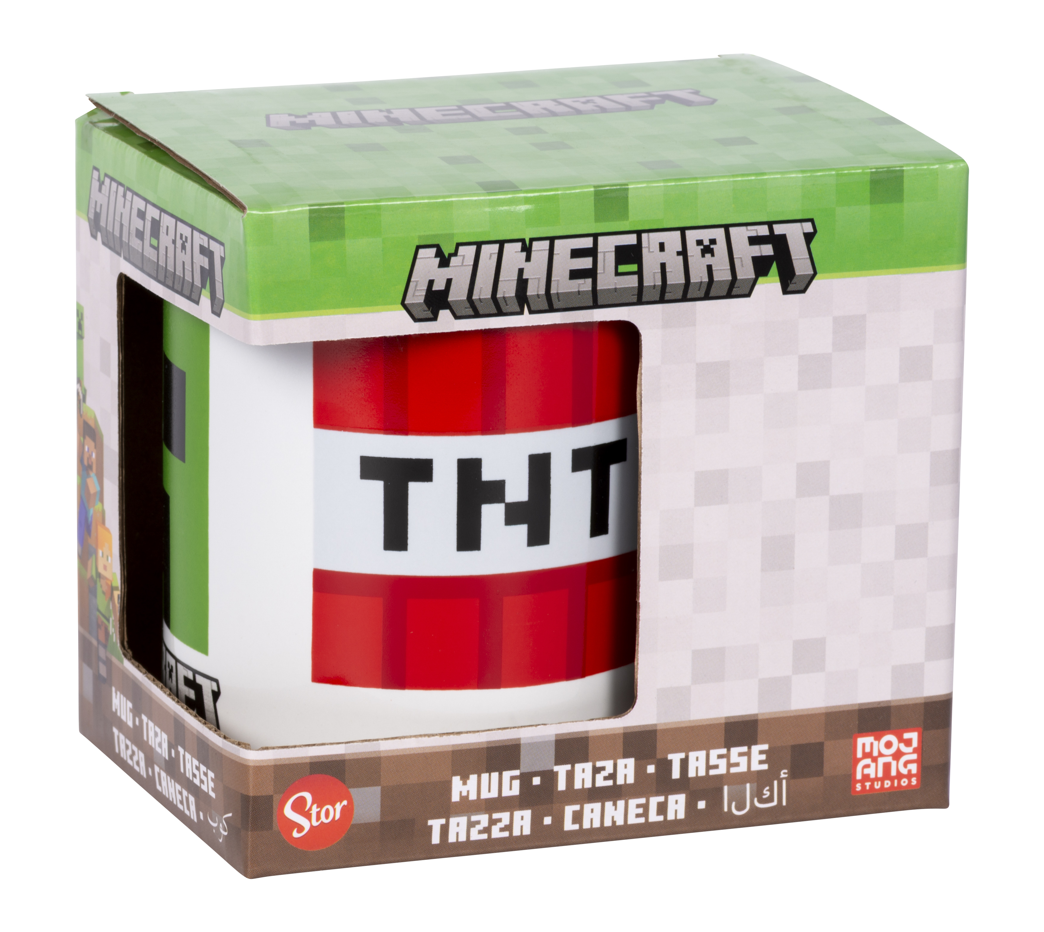 Minecraft - Creeper & TNT Tasse