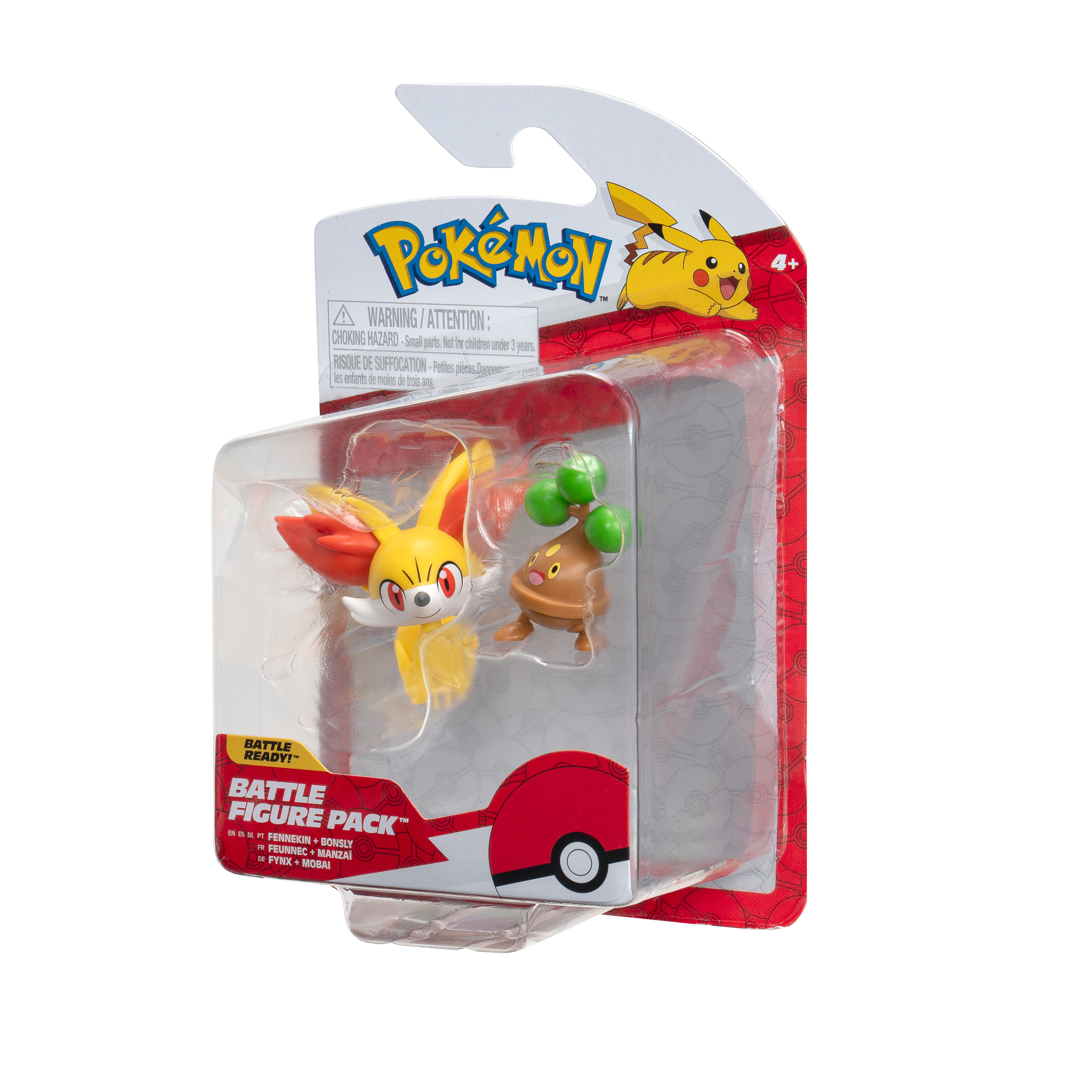 Pokémon - Battle Figur 2er Pack - Fynx & Mobai