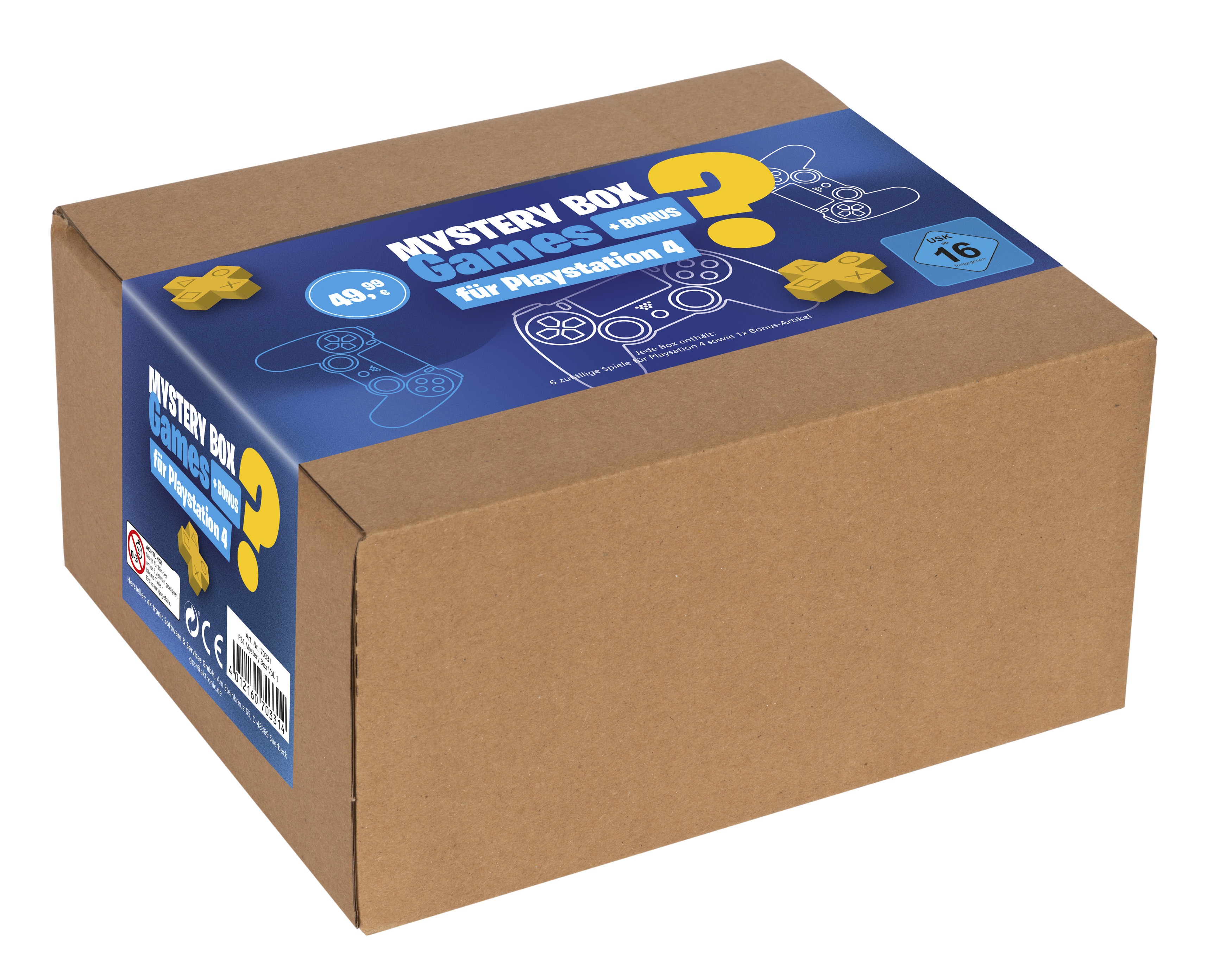 PlayStation 4 - Mystery Box Vol. 1 PlayStation 4 - Mystery Box Vol. 1
