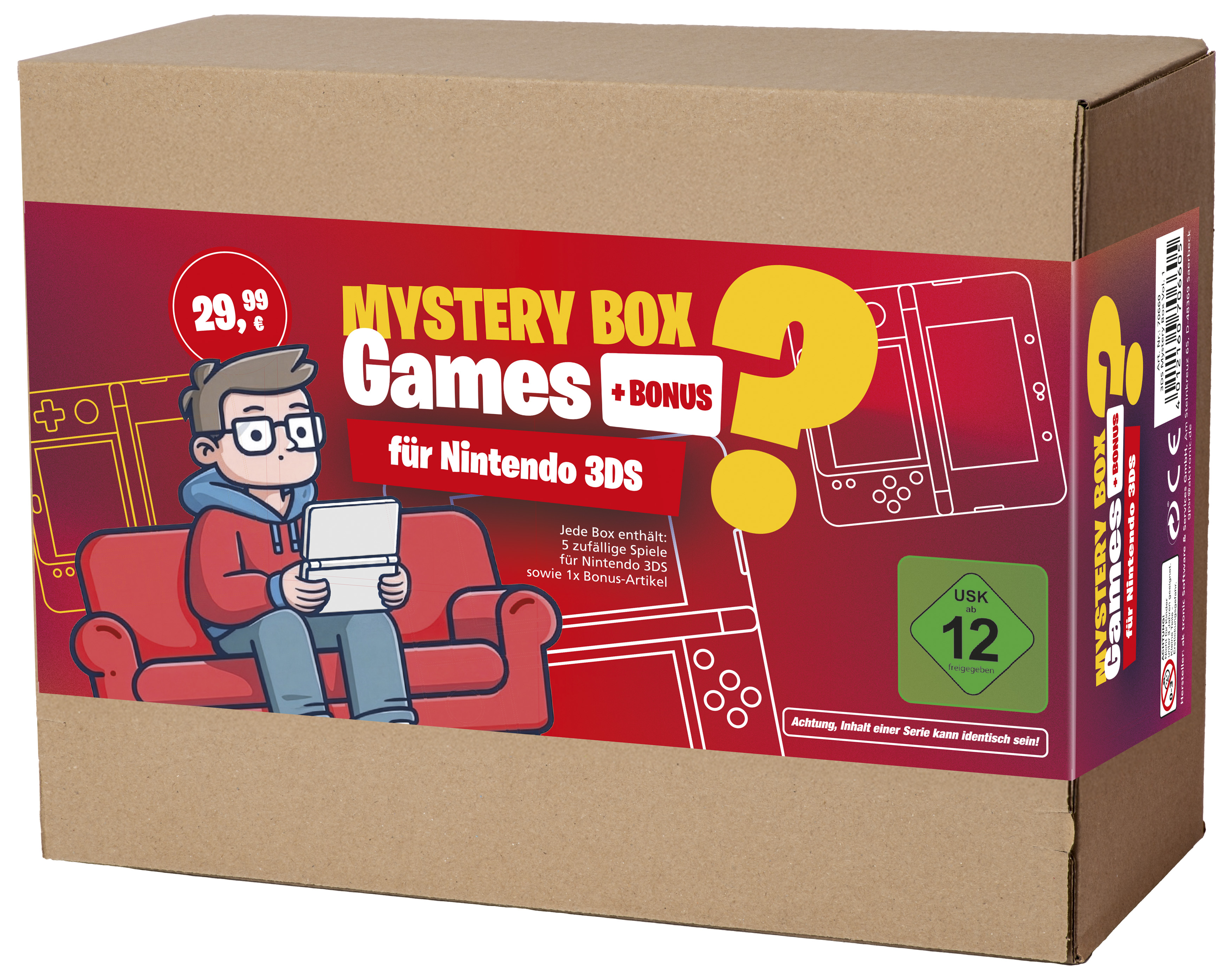 Nintendo 3DS - Mystery Box Vol. 1