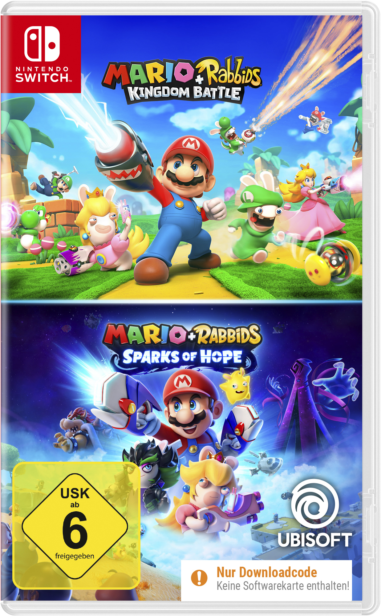 Mario + Rabbids Compilation - Kingdom Battle + Sparks of Hop (Code in a Box)