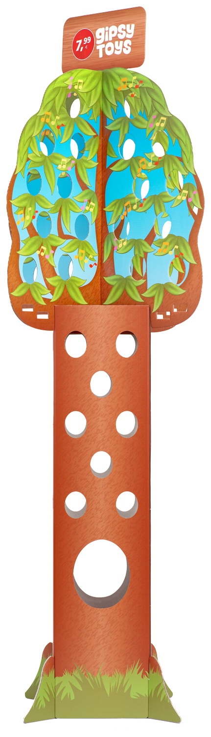 Birdies Plüsch 140er Display