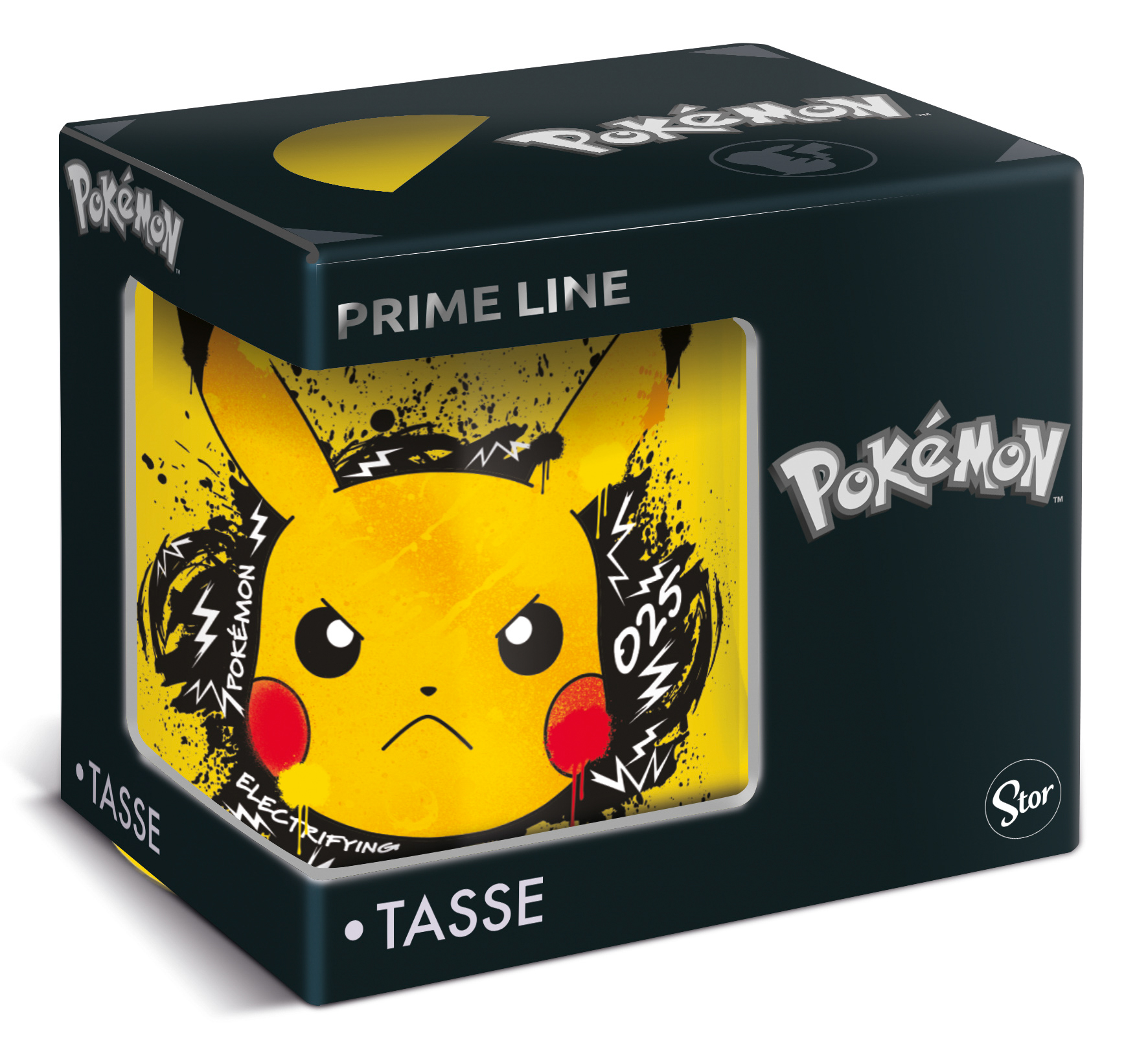 Tasse - Pokémon - Pikachu PrimeLine (komplett koloriert)