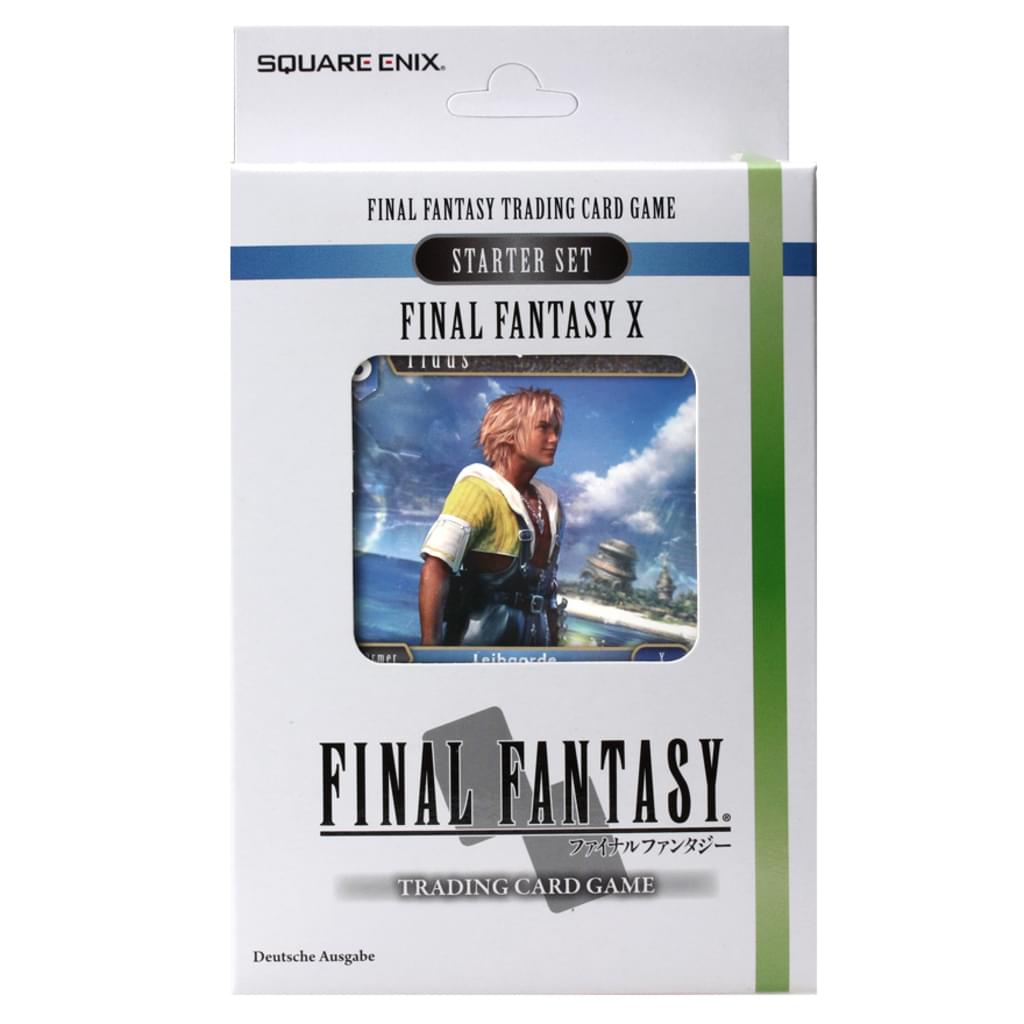 Square Enix Final Fantasy X Starter - Wind & Wasser Trading Cards