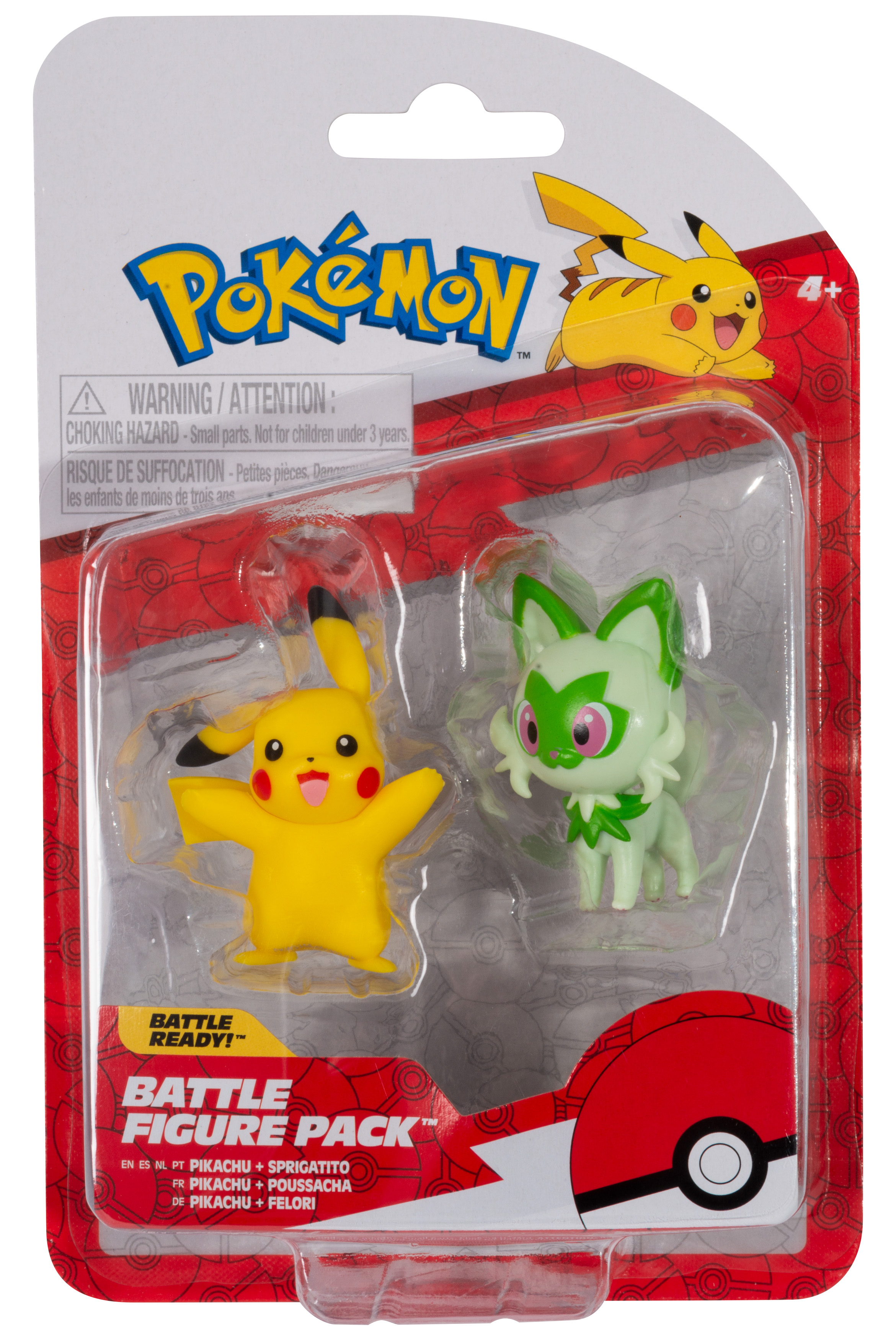 Pokémon - Battle Figur Pack - (9.Generation) Felori & Pikachu