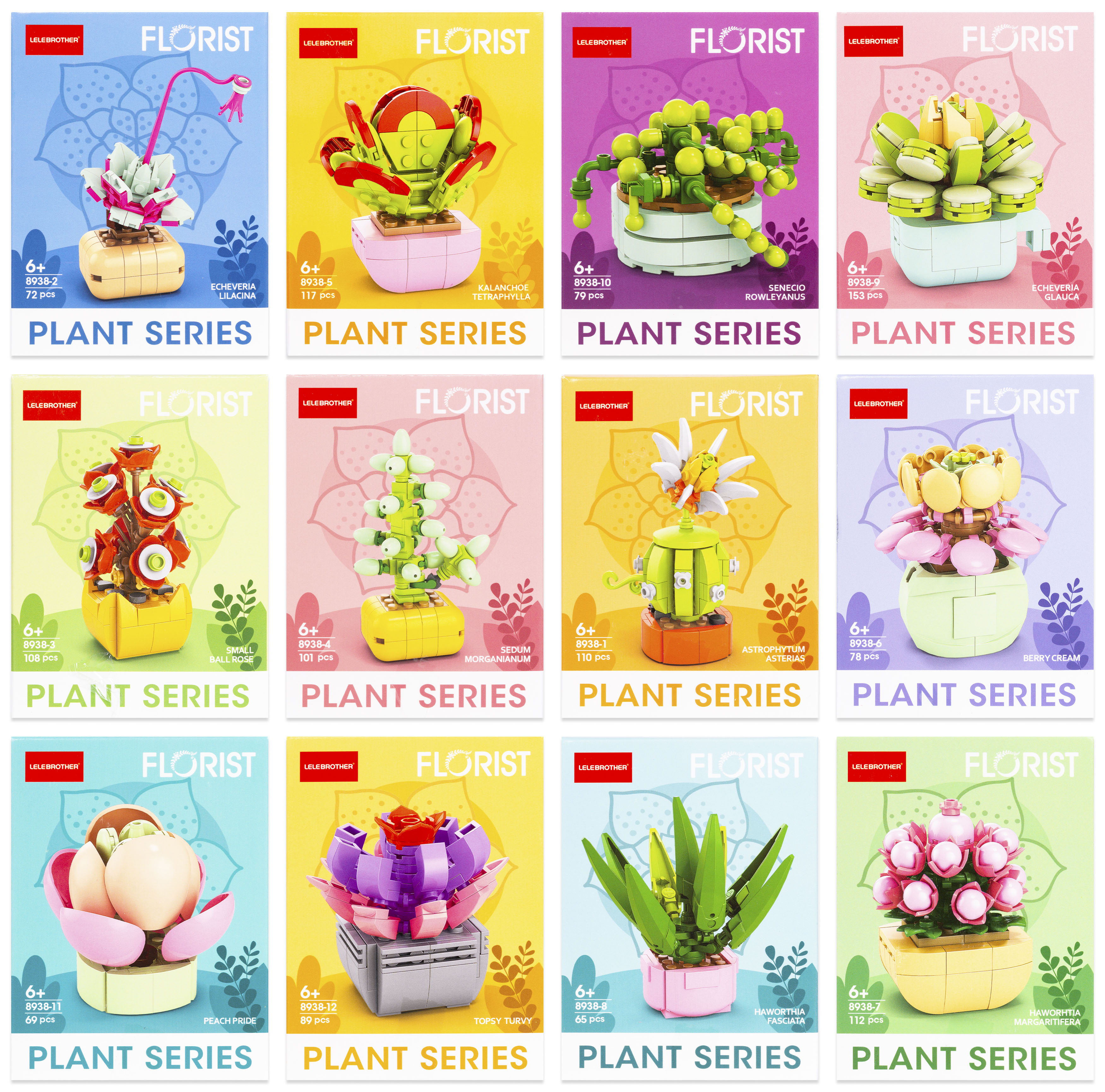 Flowers Building Set 2 Flowers Building Set 2