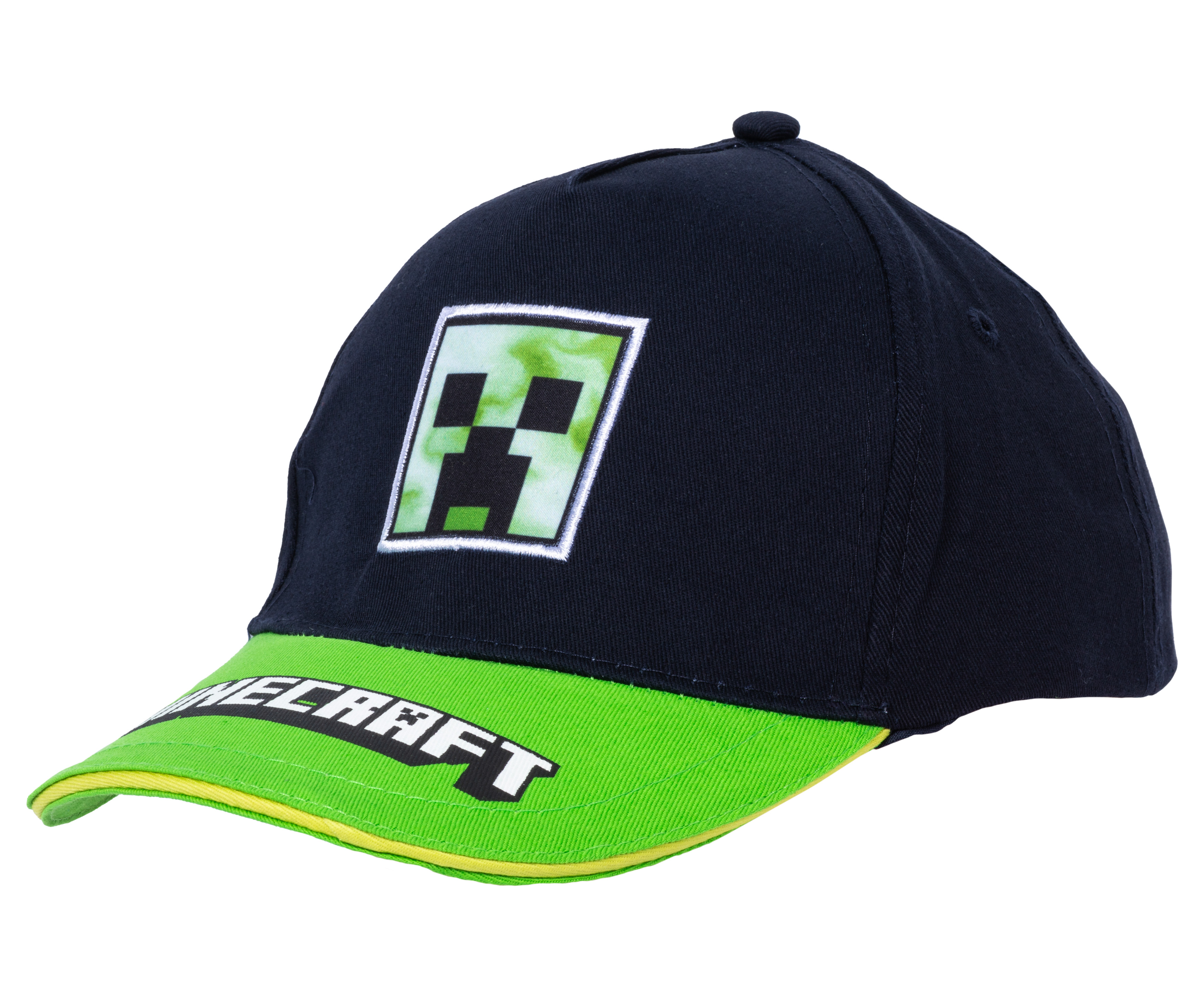 Snapback Kappe - Minecraft - Creeper grün 2