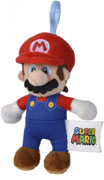 Super Mario - Mario - Plüsch Schlüsselanhänger 15 cm Super Mario - Mario - Plüsch Schlüsselanhänger 15 cm