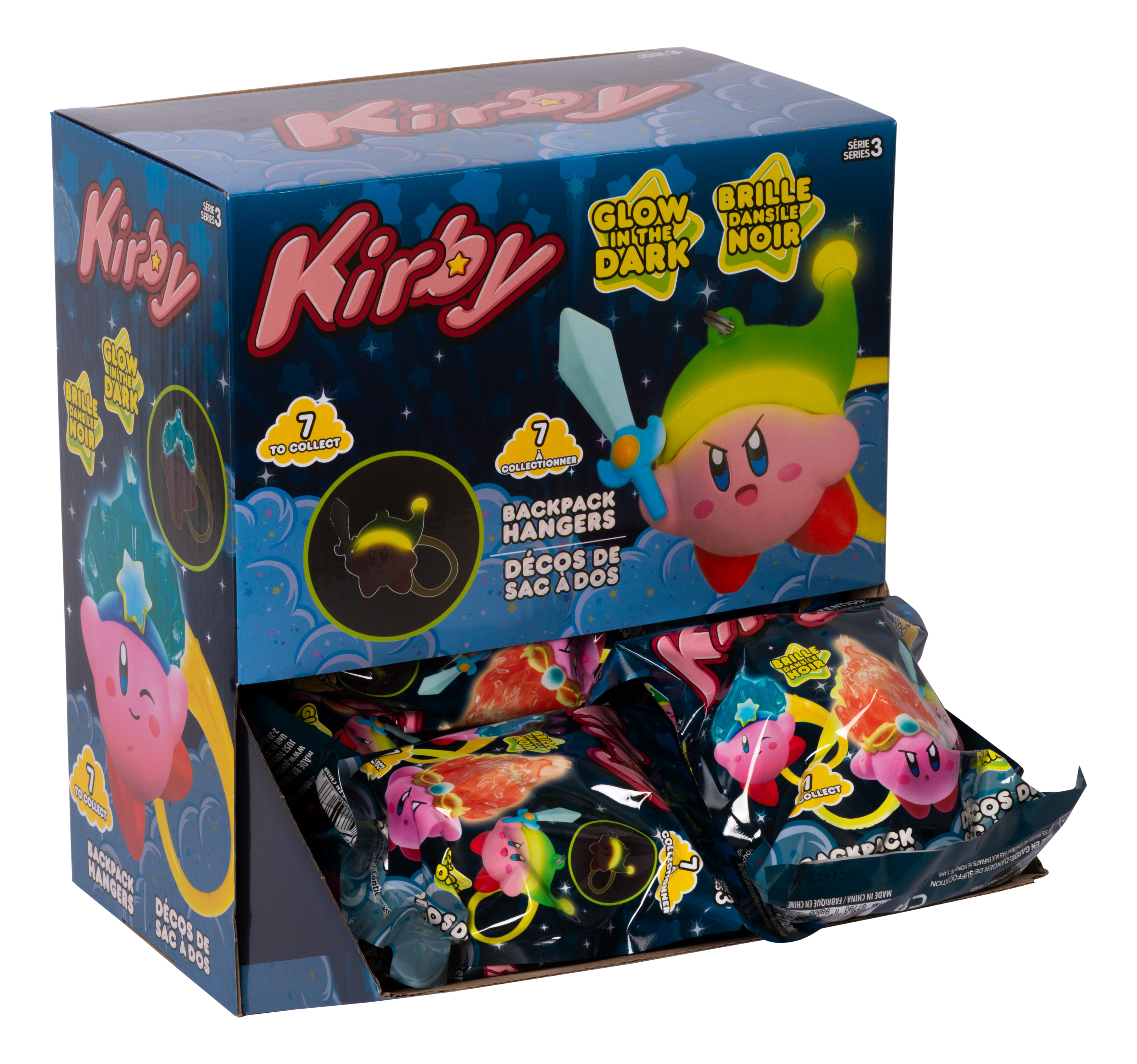 Kirby - Backpack Hangers Serie 3