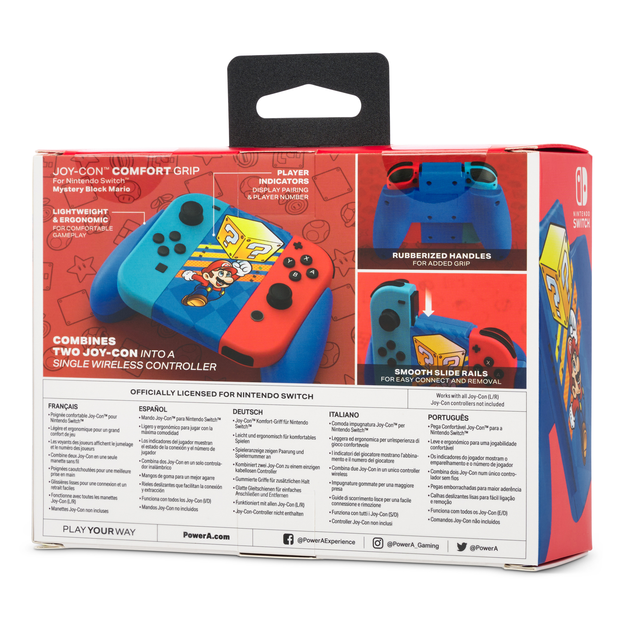 Nintendo Switch Joy-Con - Super Mario - Mystery Block Mario