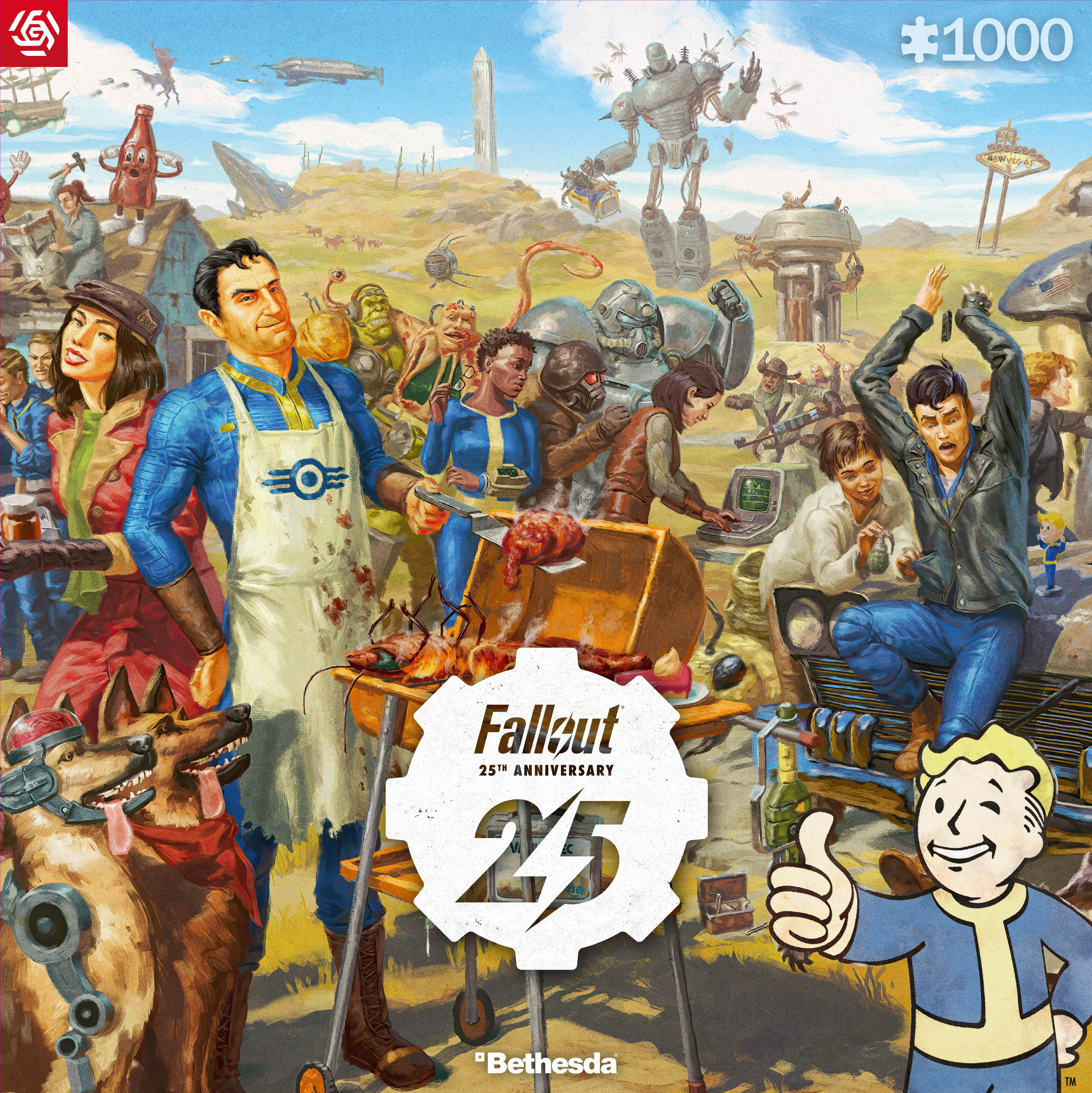 Puzzle - Fallout 25th Anniversary - 1000 Teile