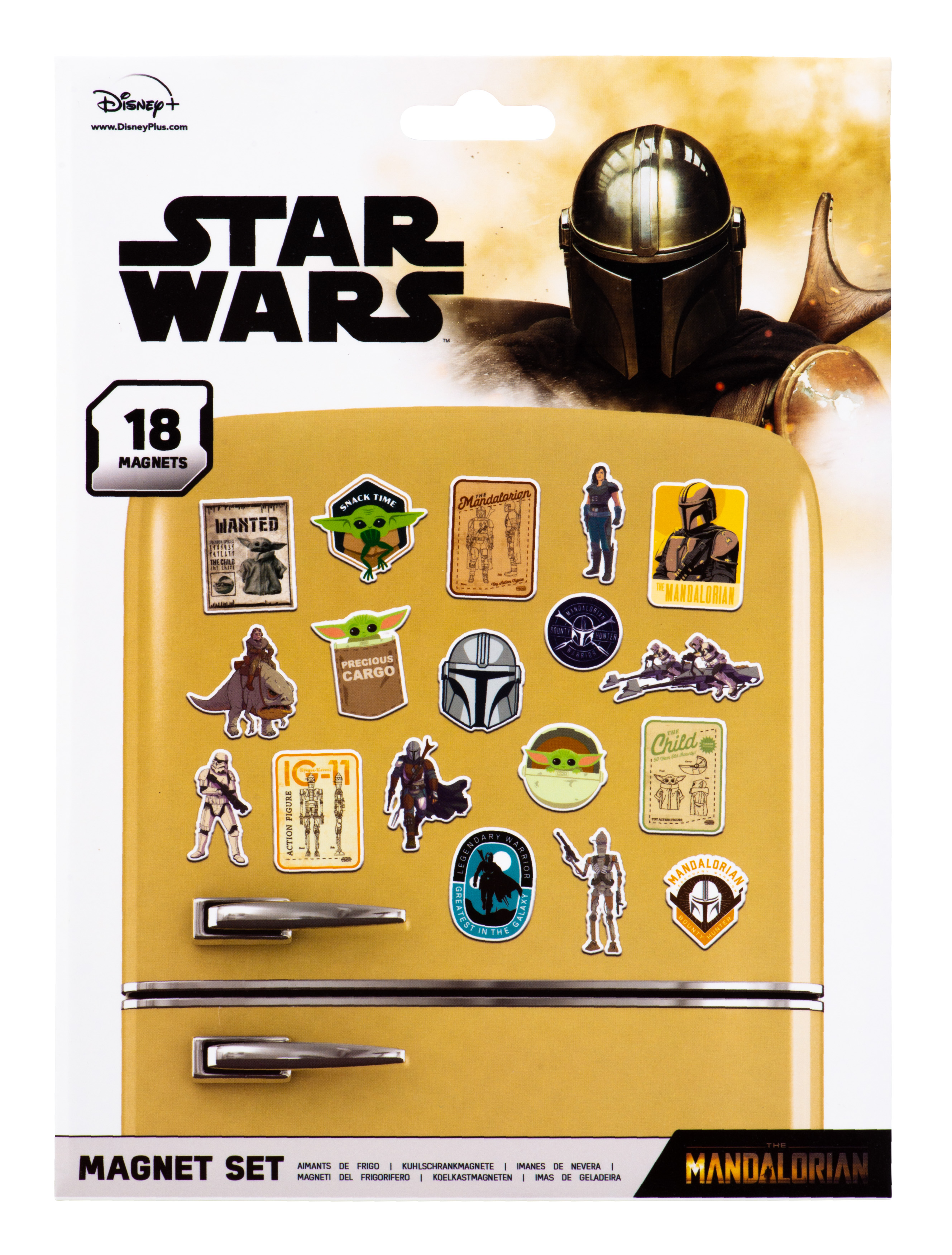 Star Wars: The Mandalorian Magnet Set Star Wars: The Mandalorian Magnet Set