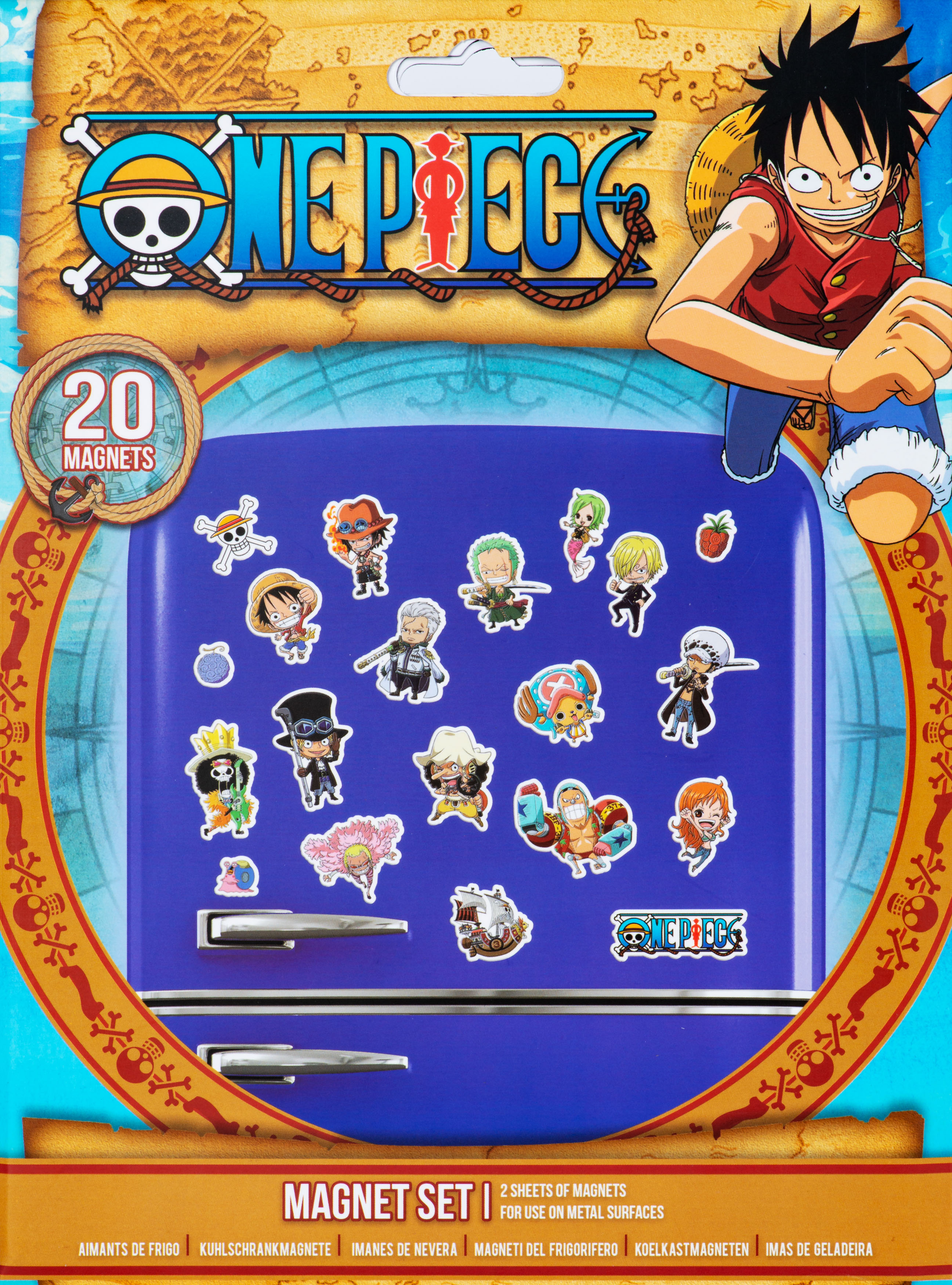 One Piece Magnet Set