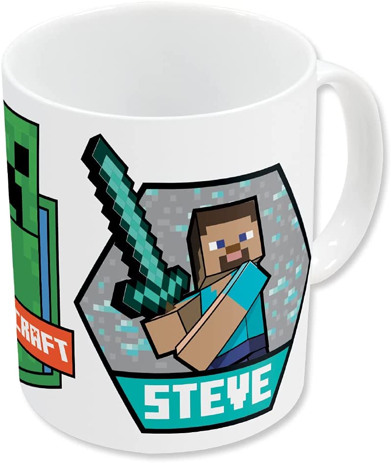 Tasse - Minecraft - Alex Steve Creeper