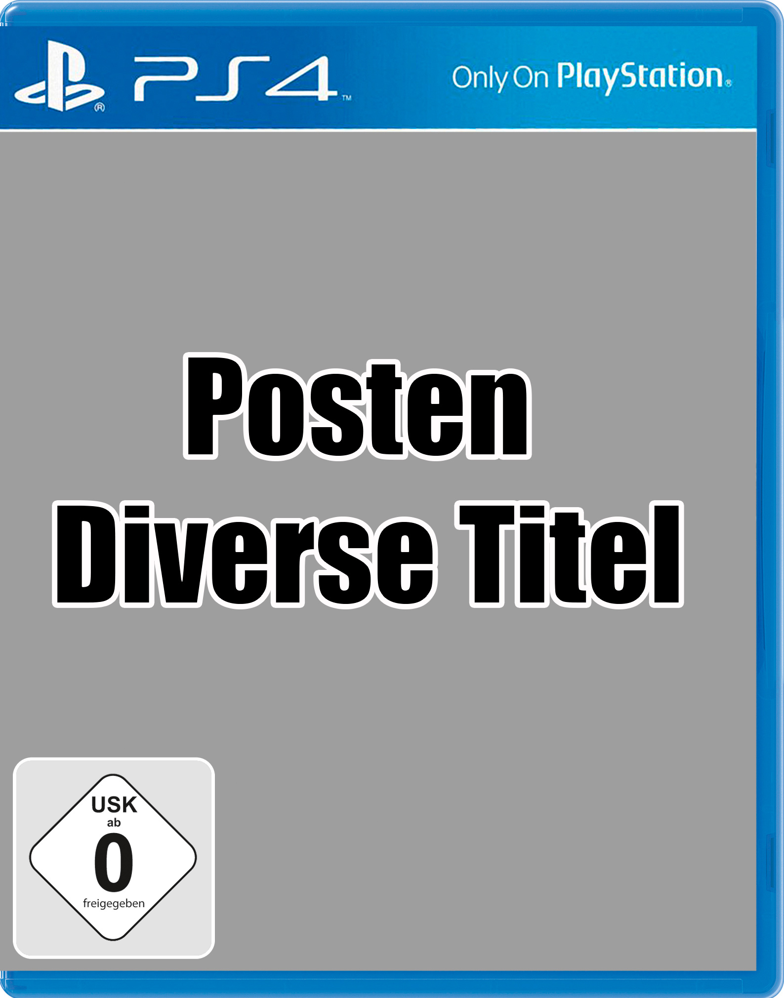Posten PlayStation 4 - USK 0