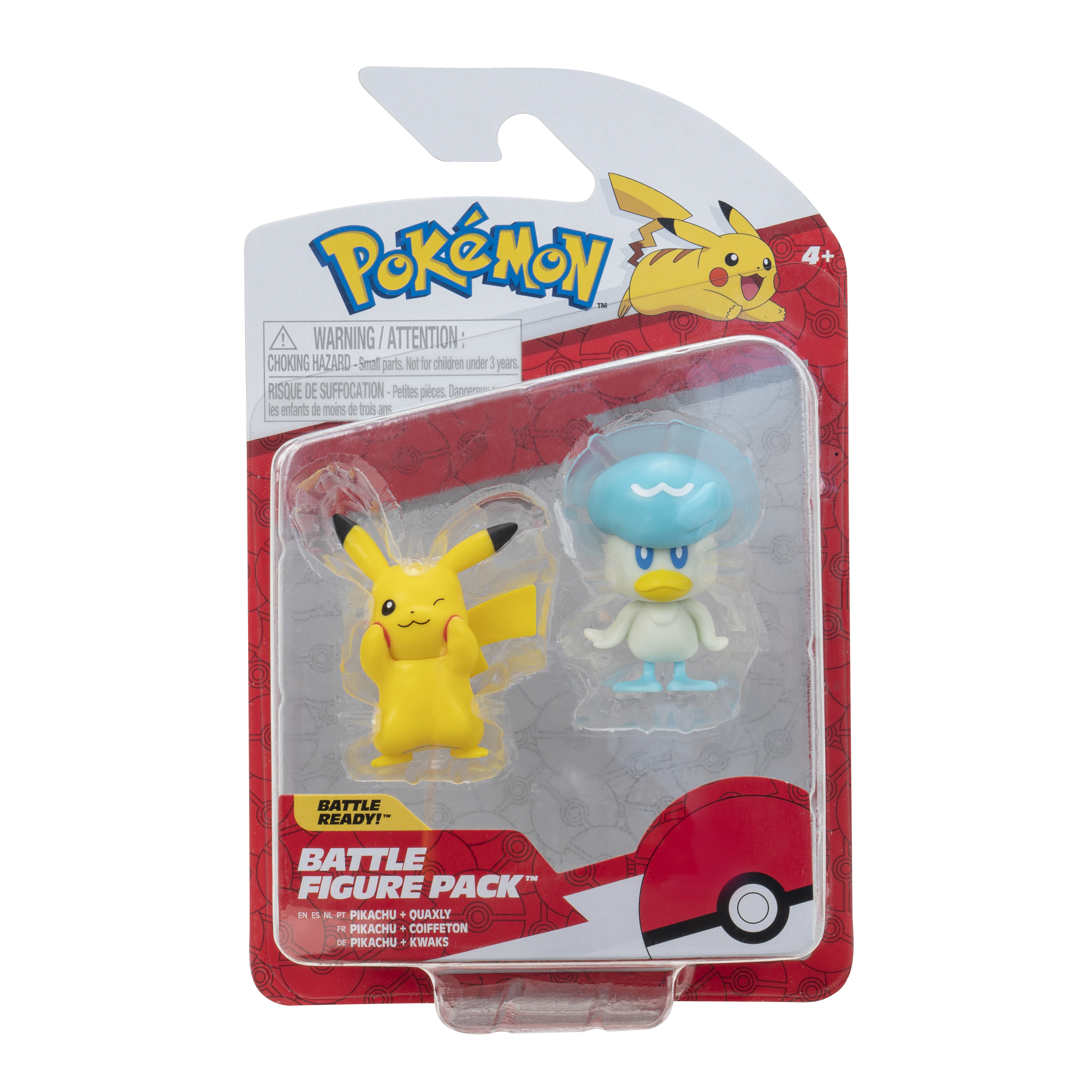 Pokémon - Battle Figur Pack - (9.Generation) Kwaks & Pikachu