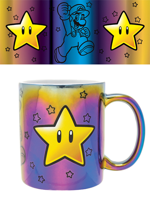 Metallic Tasse - Super Mario - Star Power