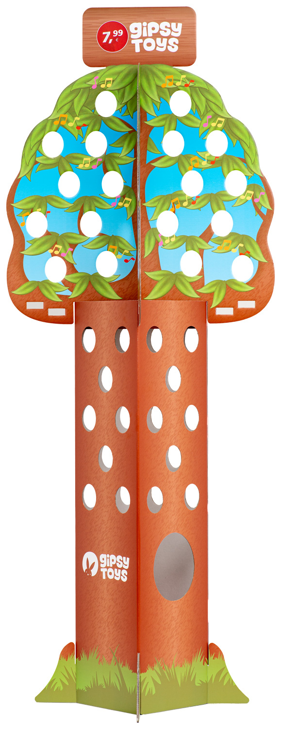 Birdies Plüsch 140er Display