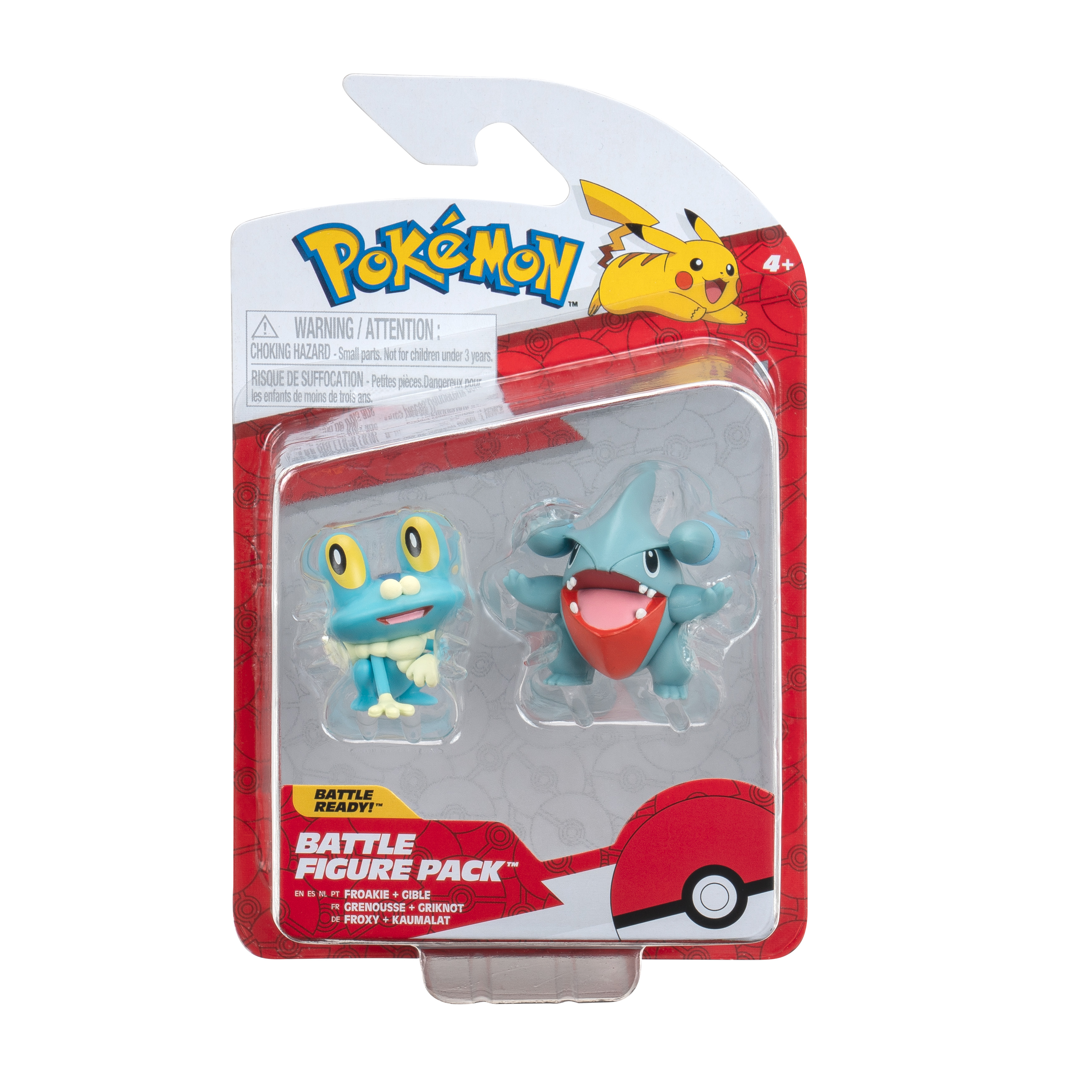 Pokémon - Battle Figur 2er Pack - Kaumalat & Froxy