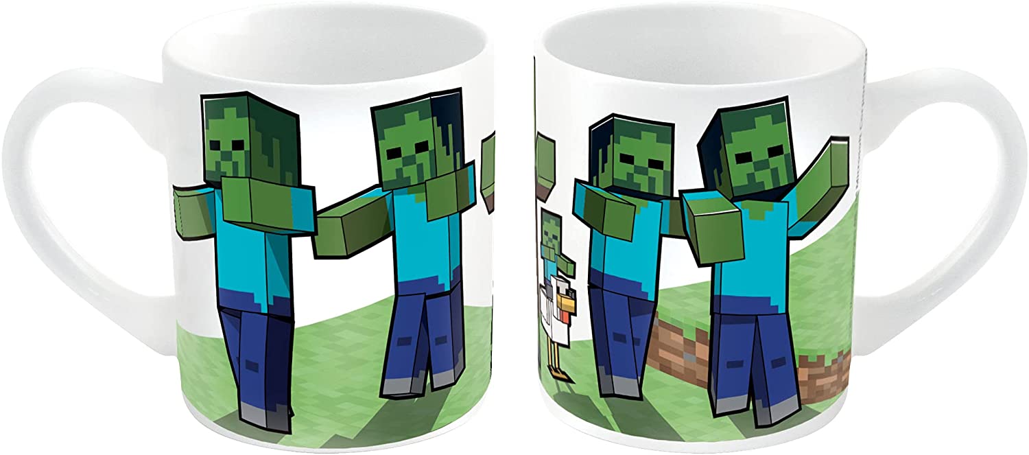 Frühstücksset (Schale, Teller, Tasse) - Minecraft - Creeper