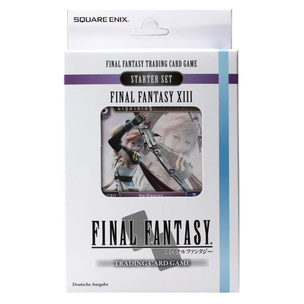 Square Enix Final Fantasy XIII Starter TCG - Eis & Blitz Square Enix Final Fantasy XIII Starter TCG - Eis & Blitz