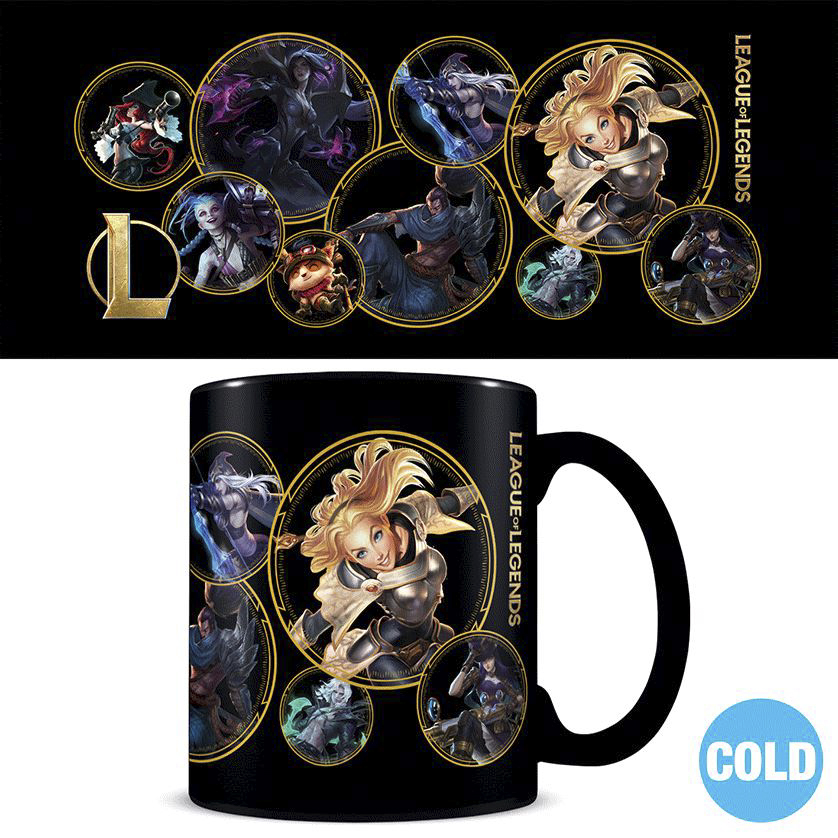 Thermoeffekt Tasse - League of Legends