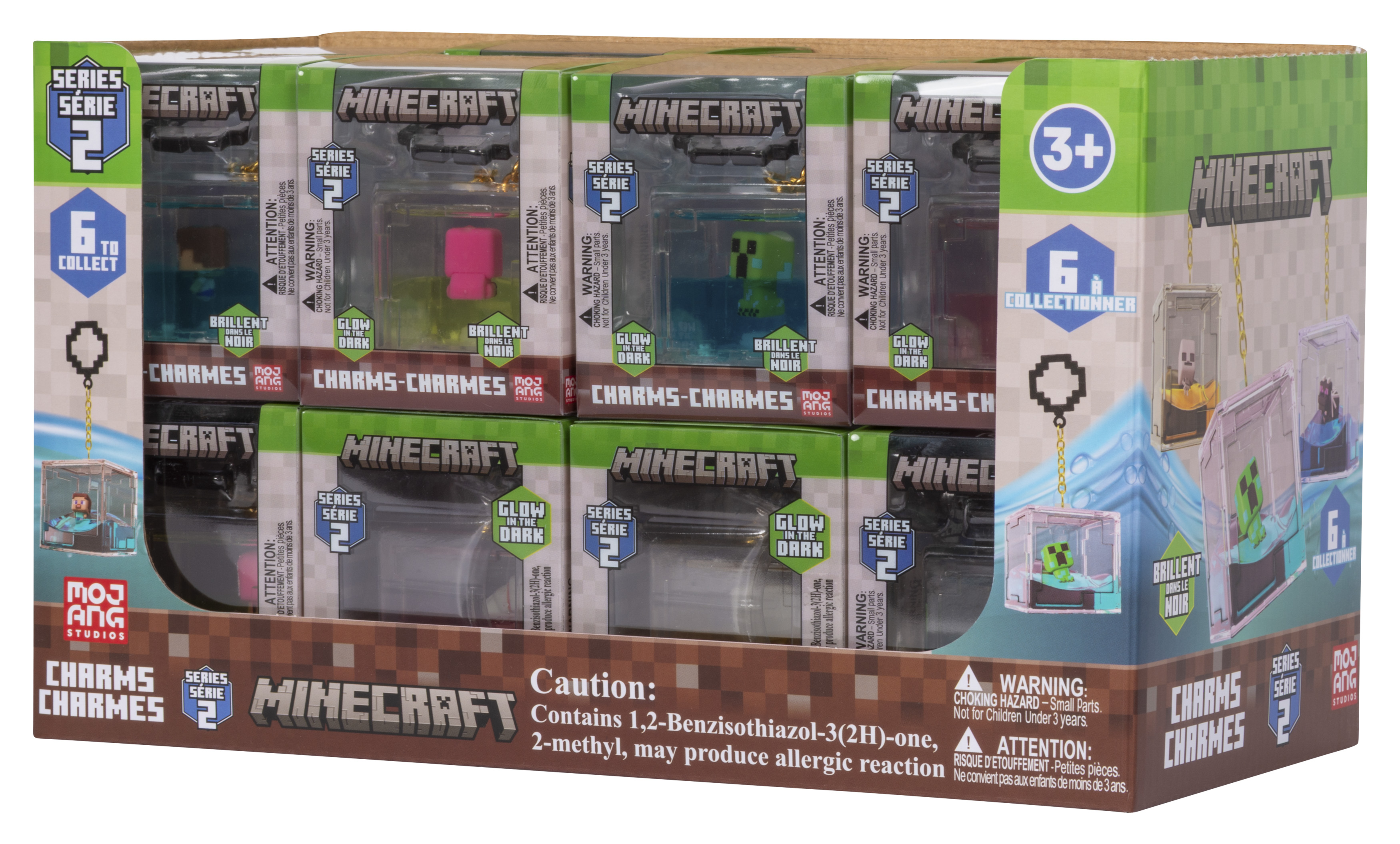 Minecraft - Charms Schlüsselanhänger Serie 2