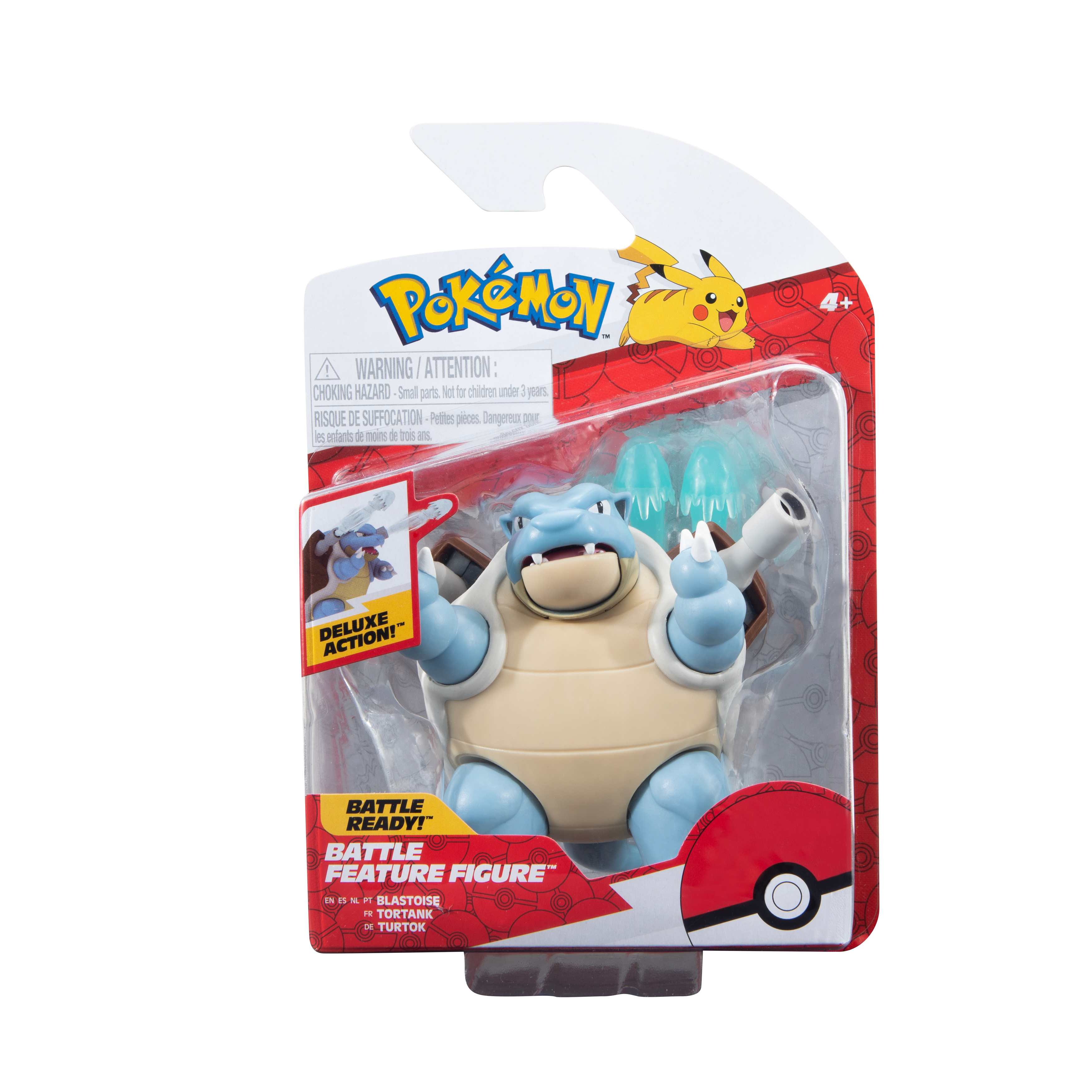 Pokémon - Battle Feature Figur - Turtok #2 Pokémon - Battle Feature Figur - Turtok #2