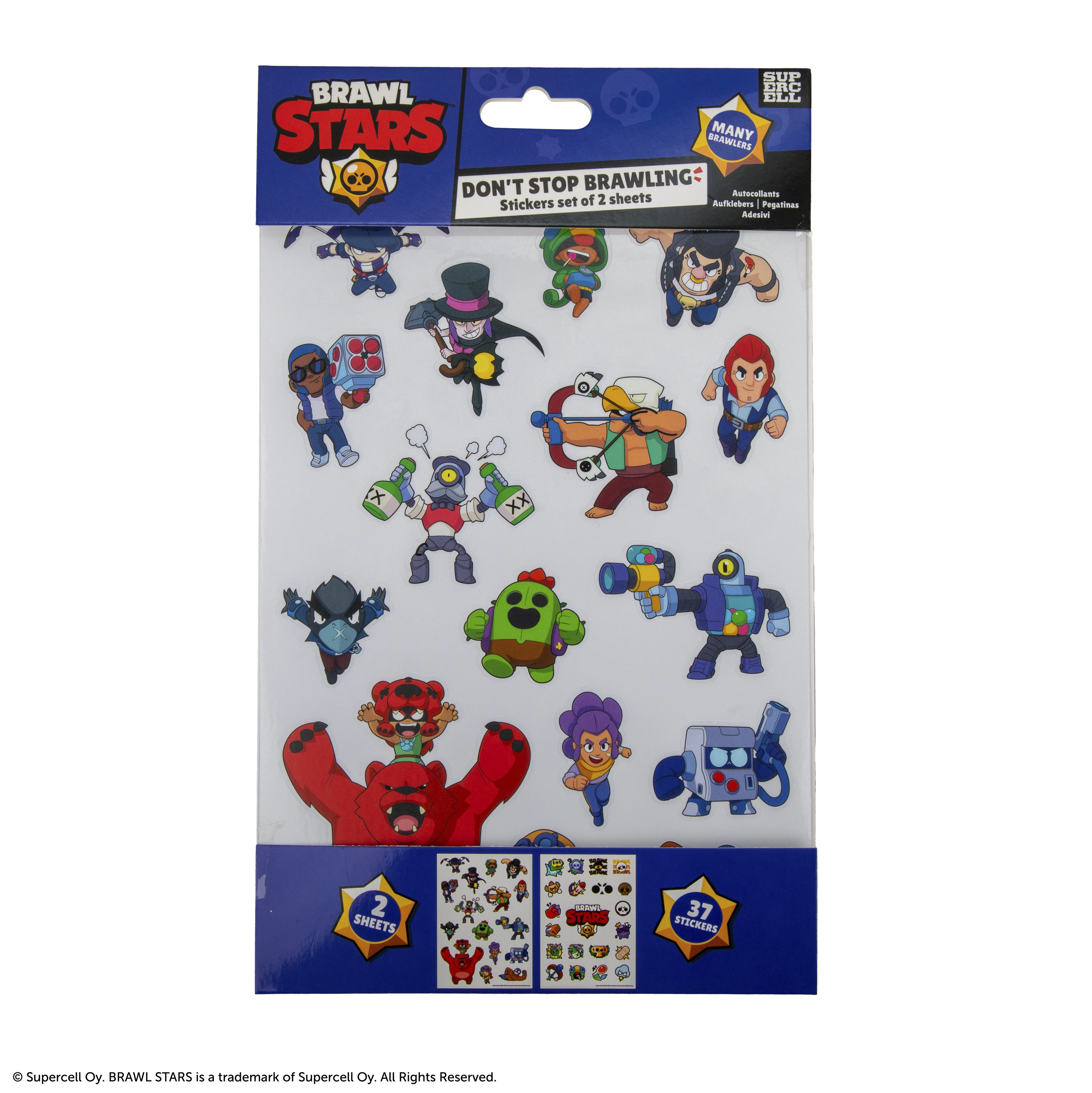 Brawl Stars - Sticker 2er Set