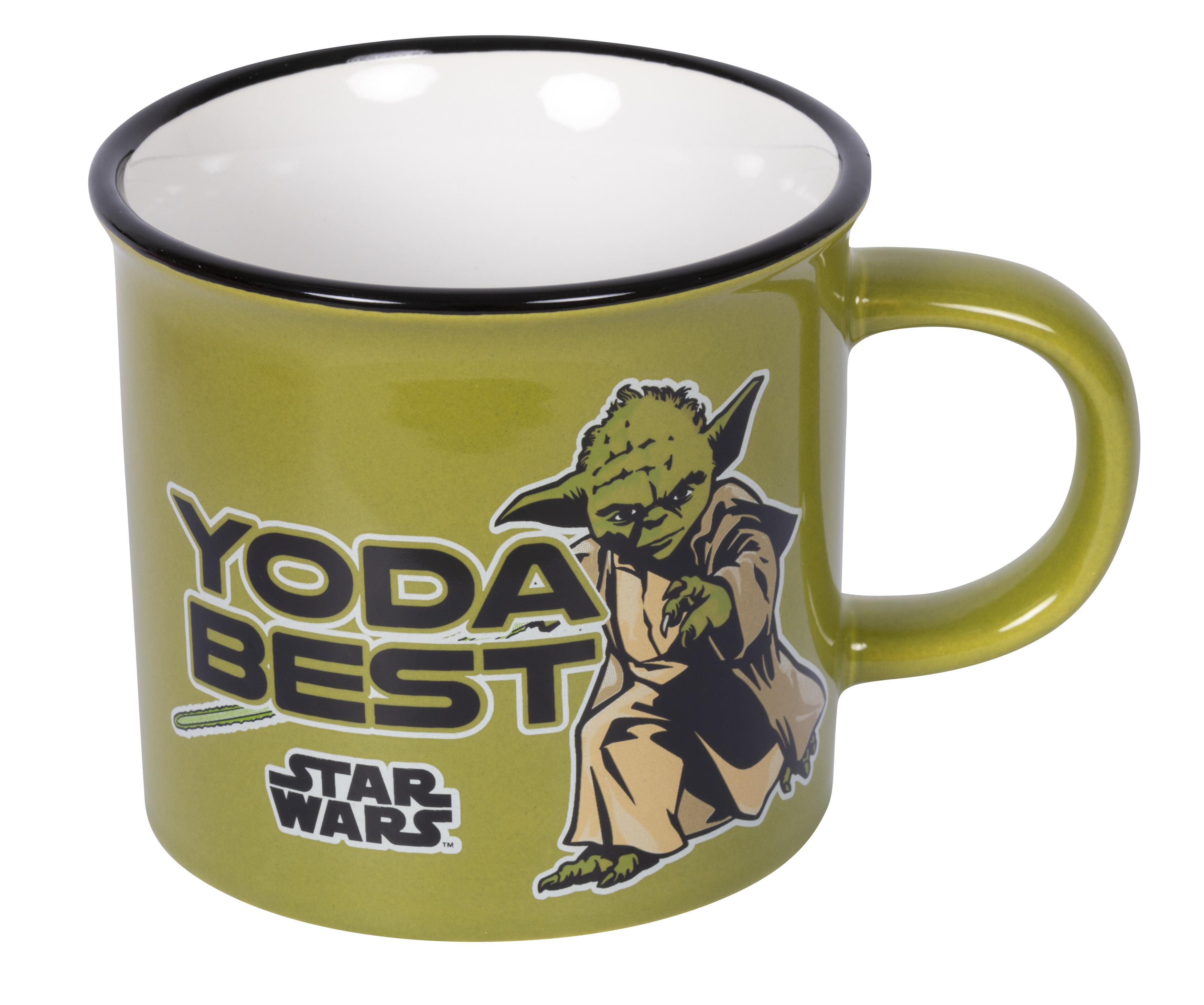 Campingtasse Set (Tasse + Schlüsselanhänger) - Yoda