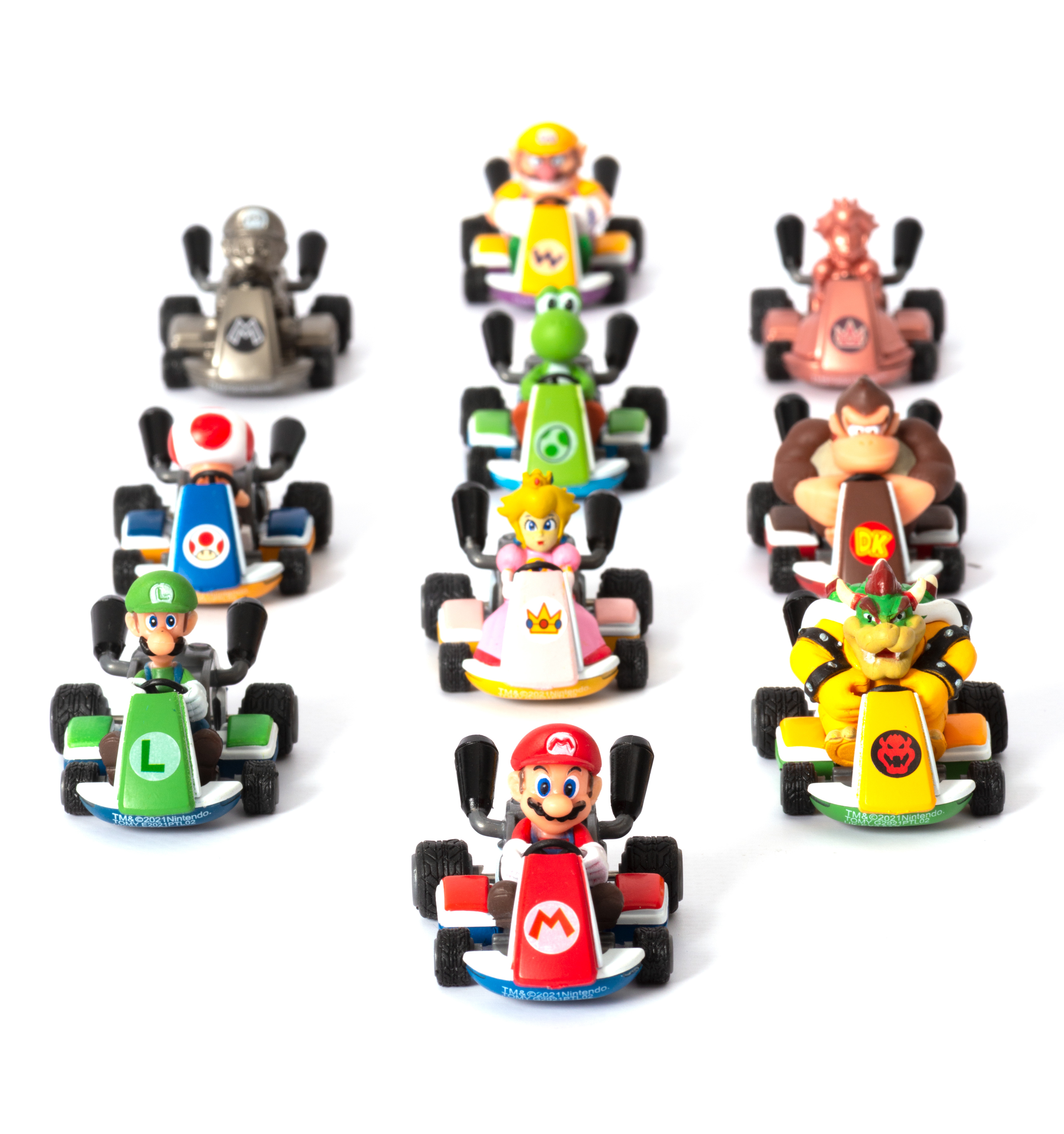 Super Mario - Mini Kart Fahrzeuge