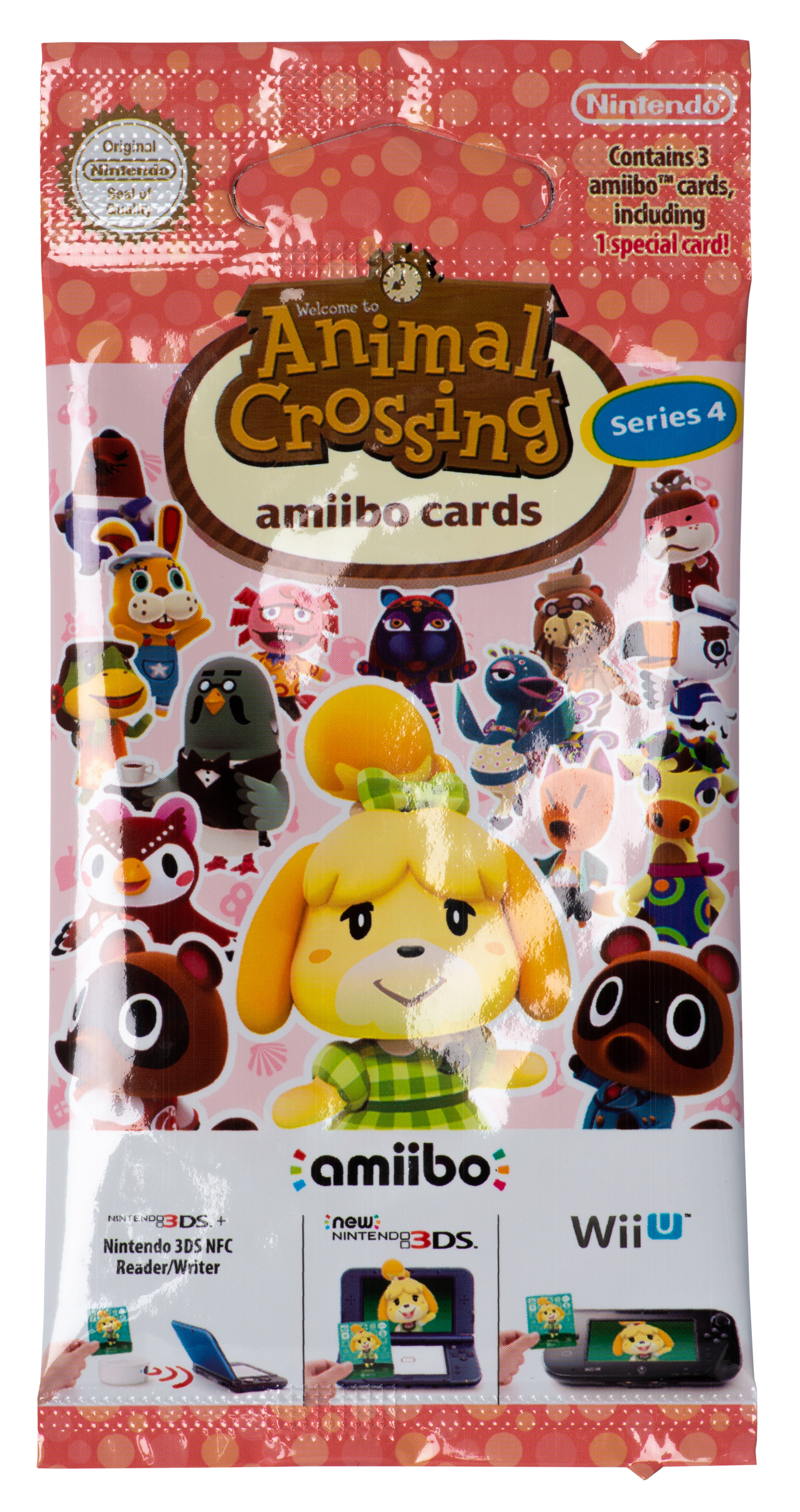 amiibo Animal Crossing - Serie 4 - 2x 3 Karten