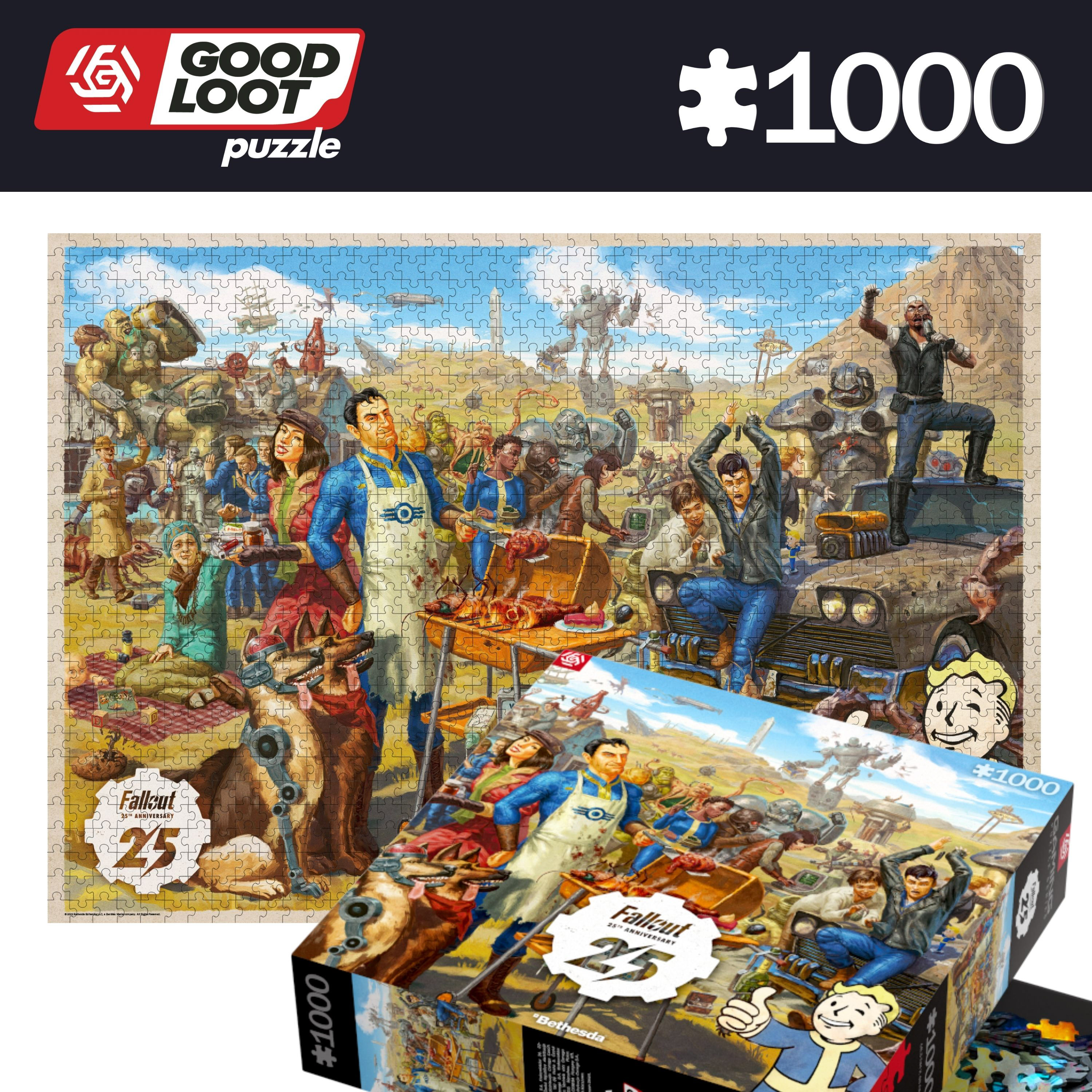 Puzzle - Fallout 25th Anniversary - 1000 Teile