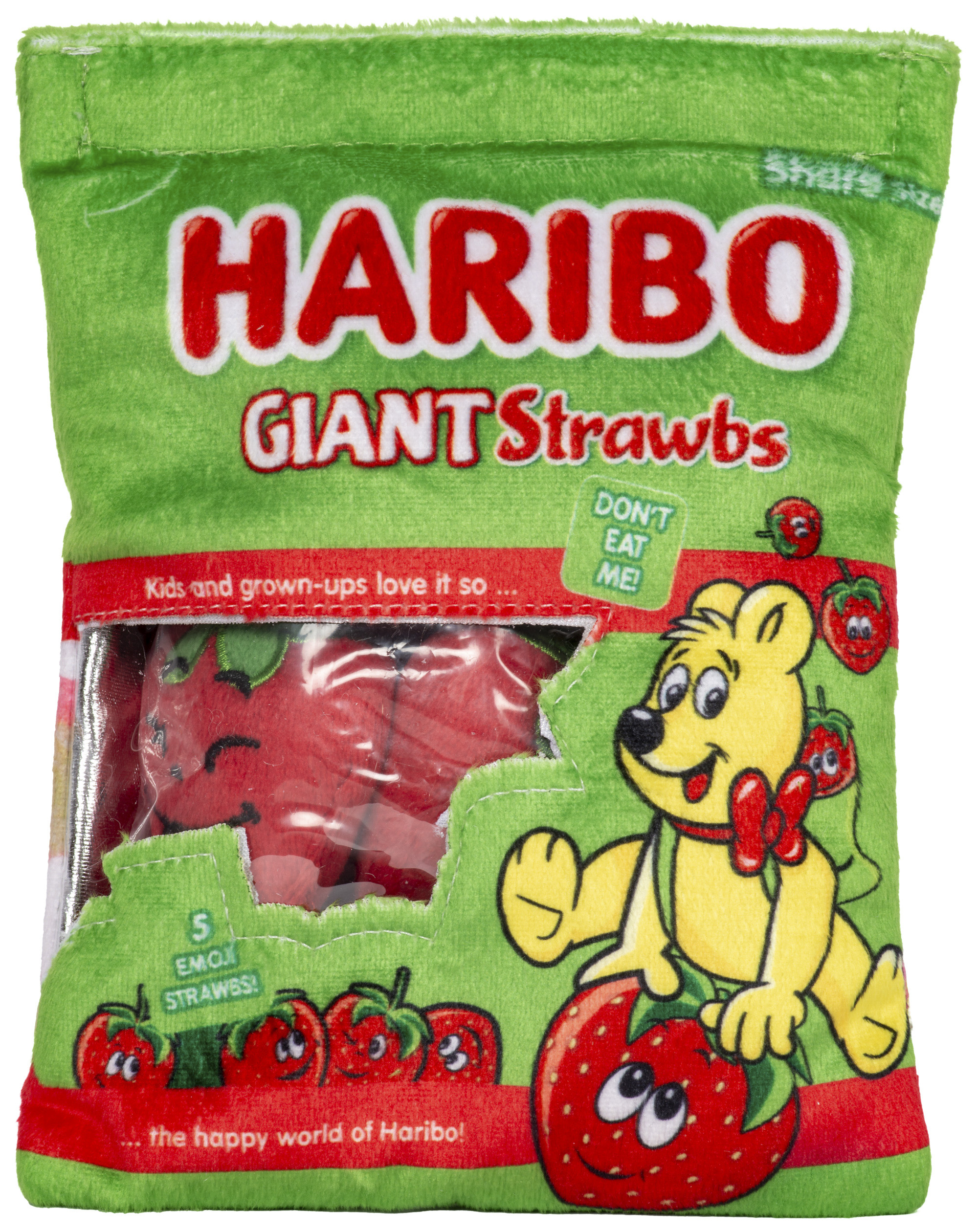 Haribo - Erdbeeren Plüsch Tüte klein