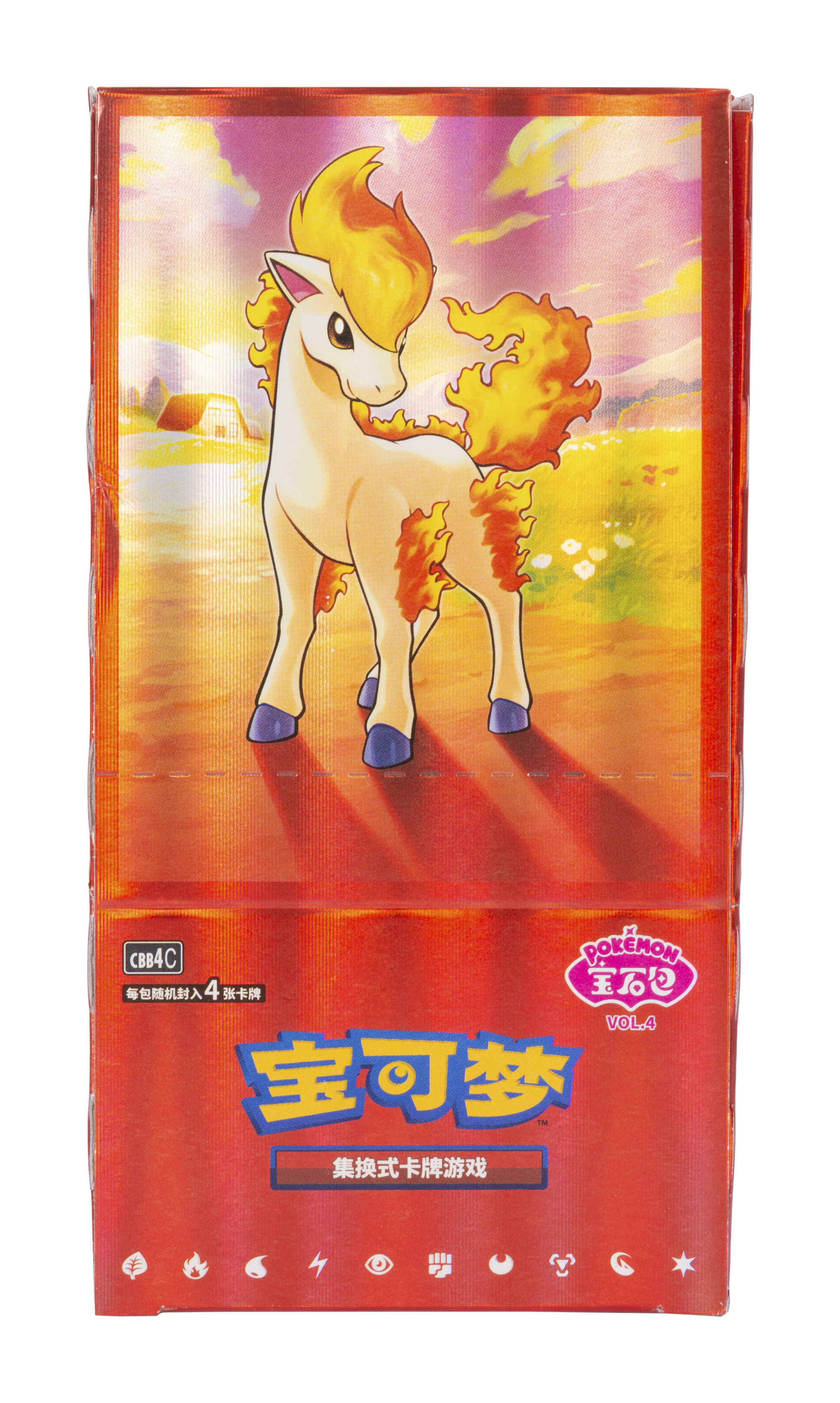 Pokémon Gem Pack Vol. 4 Display CBB4C (Chinesisch)