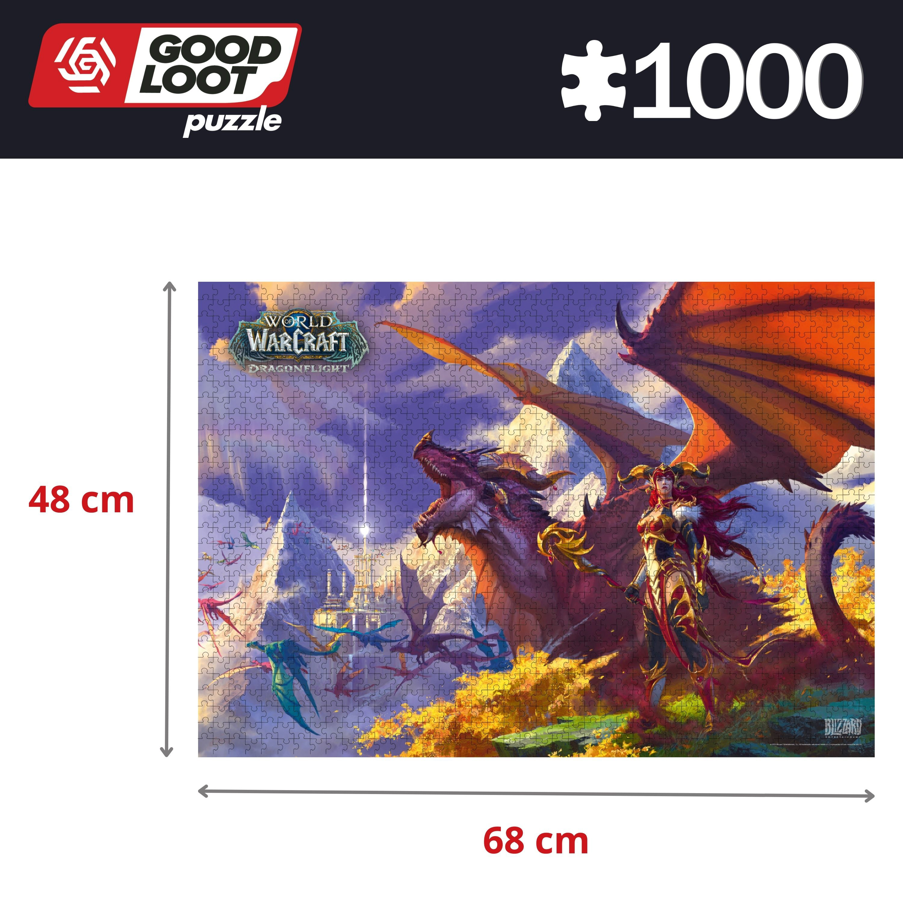 Puzzle - World of Warcraft: Dragonflight - 1000 Teile